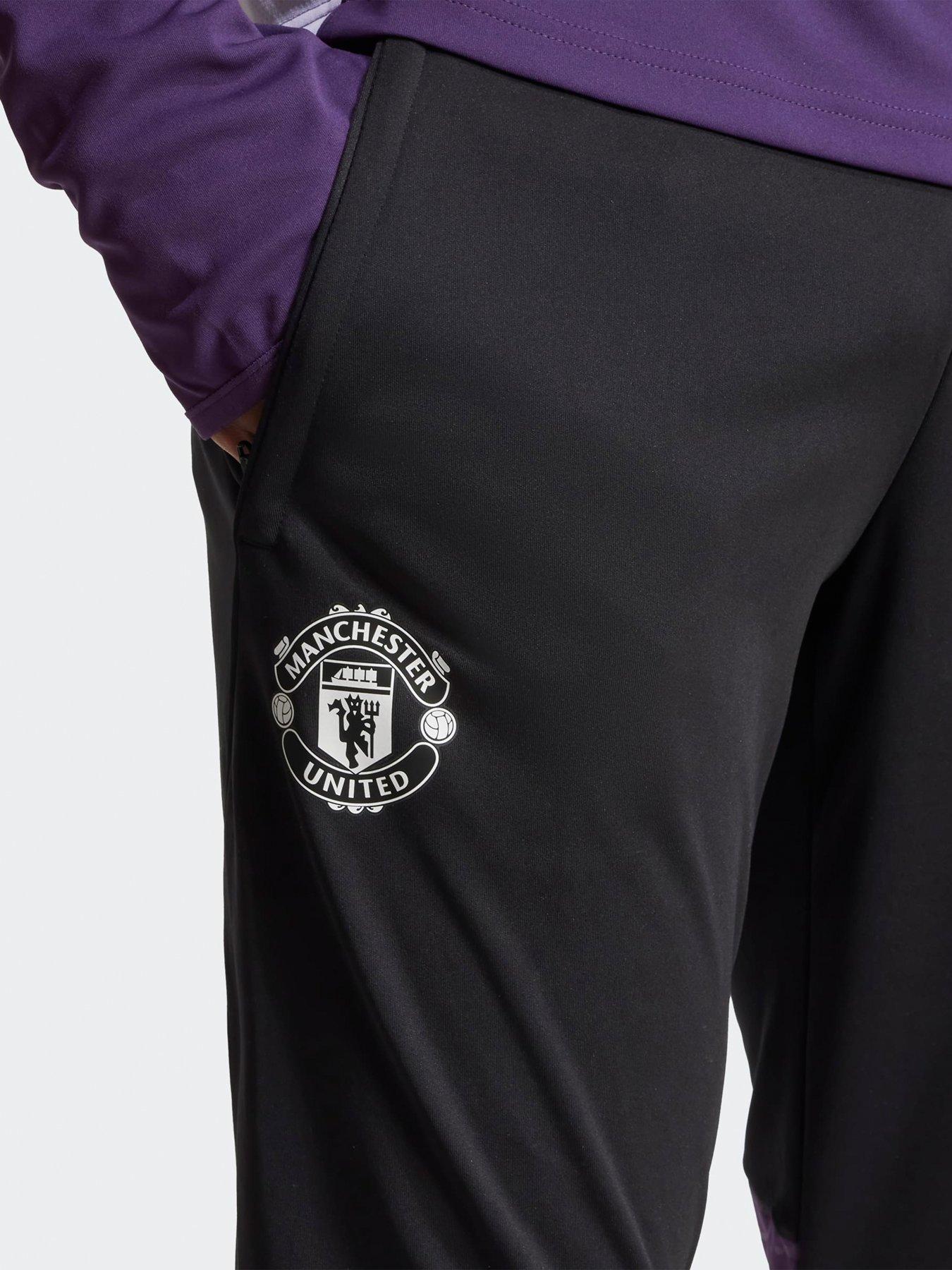 Image 3 of 4 of adidas Mens Manchester United Training Pant - Black