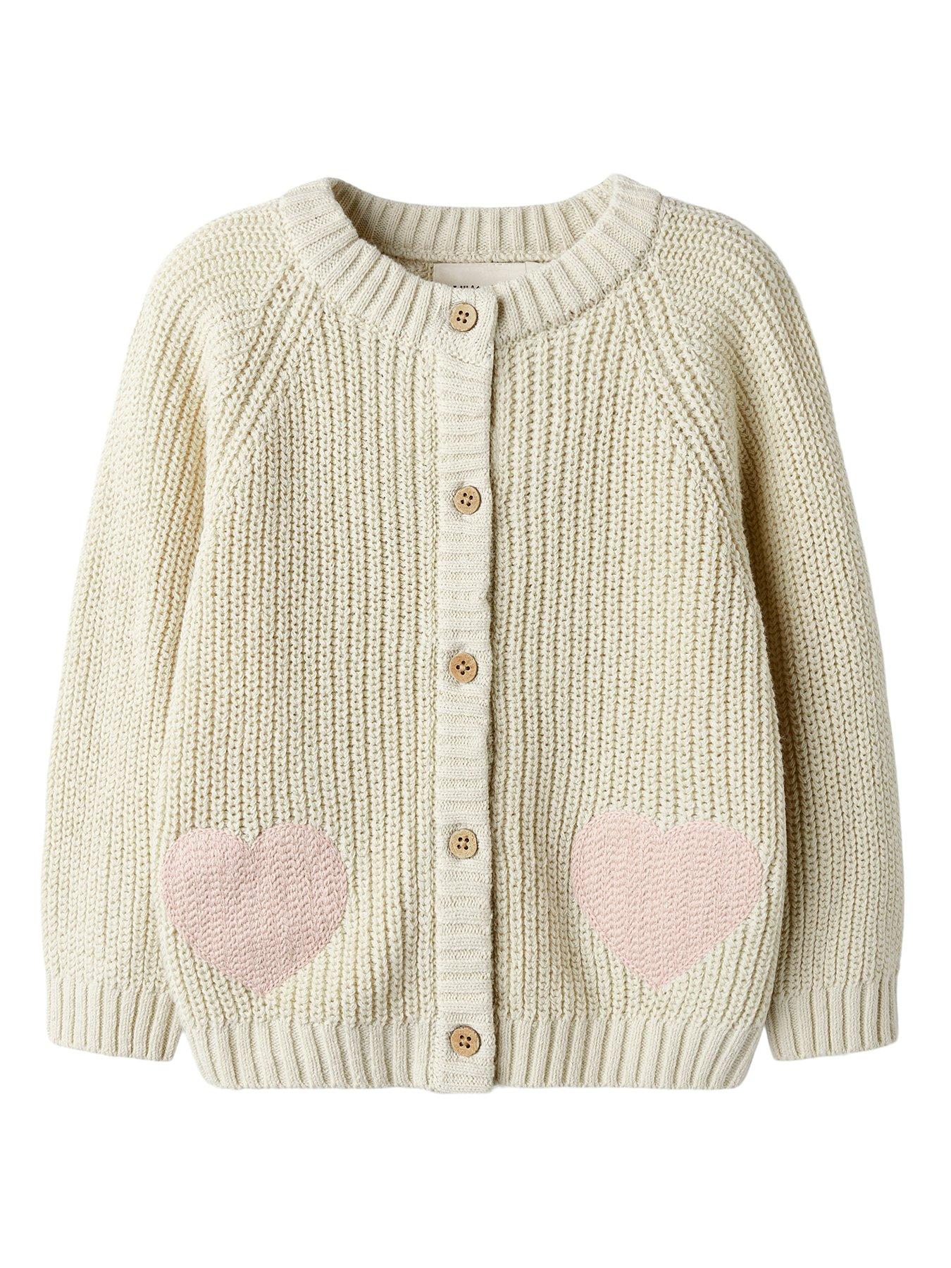 lil-atelier-mini-girls-heart-knitted-cardigan-beigefront