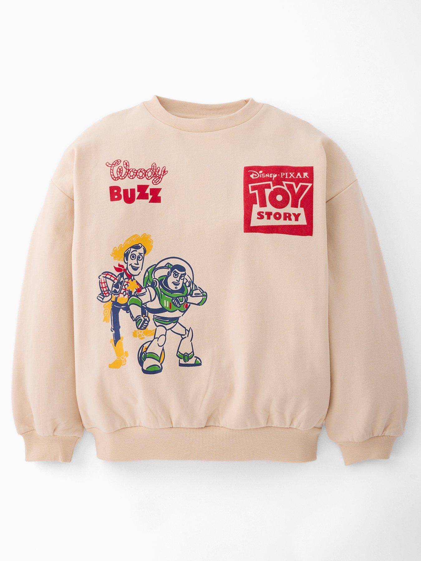 Toy Story Toy Story Back Print Sweatshirt - Cream