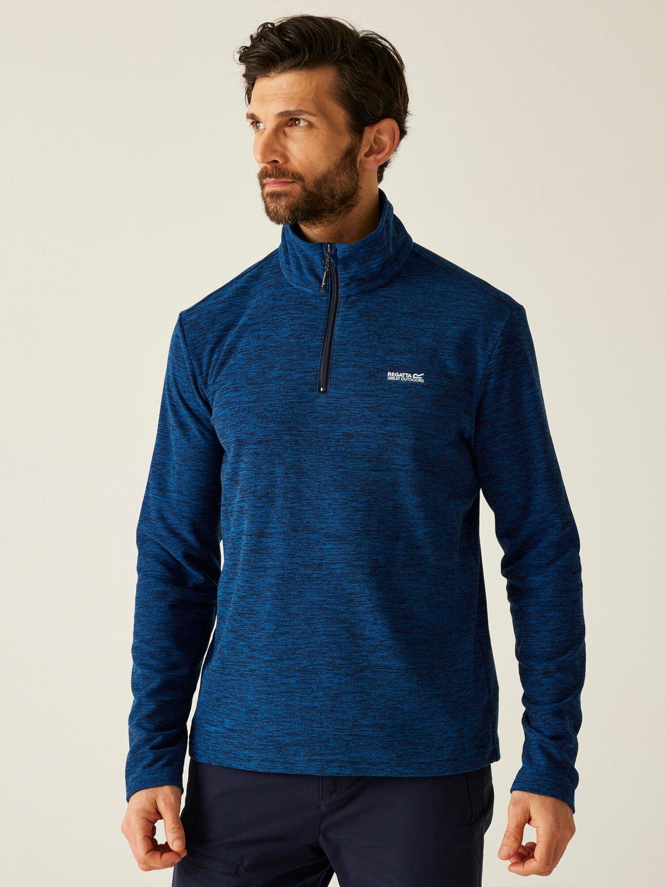 Regatta Mens Thomspon Marl Fleece - Blue
