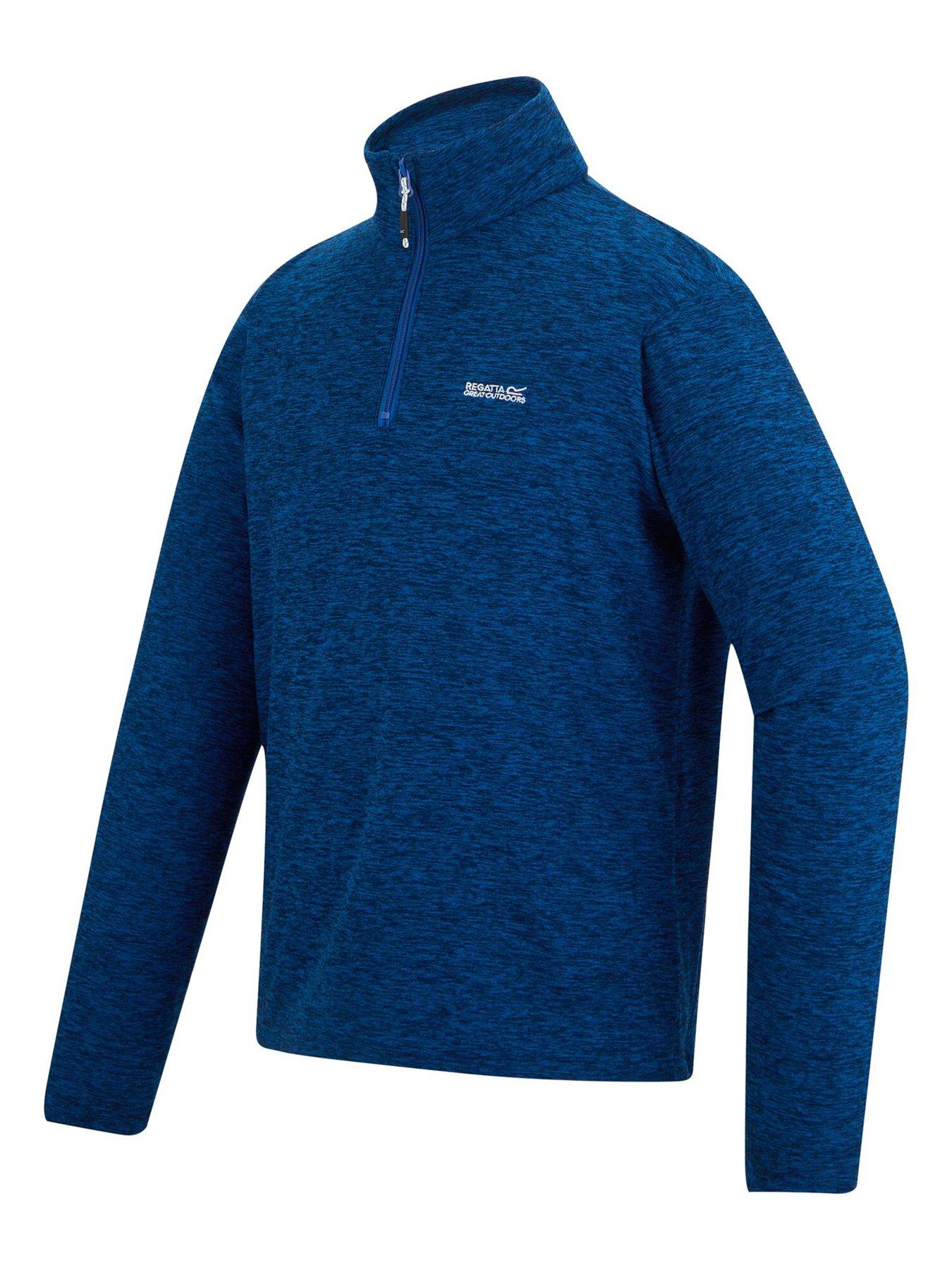 regatta-mens-thomspon-marl-fleece-bluedetail