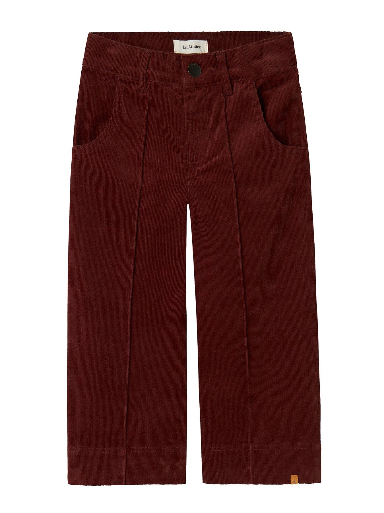 lil-atelier-mini-girls-cord-trousers-dark-red