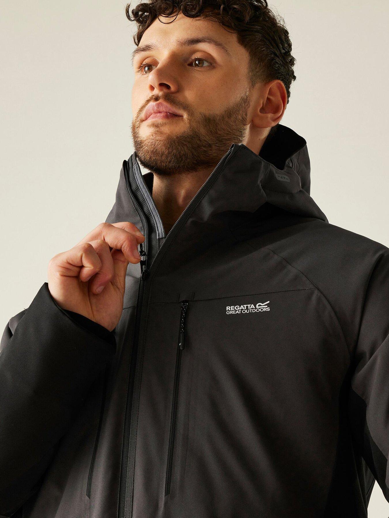 regatta-mens-highton-stretch-padded-waterproof-insulated-jacket-greystillFront