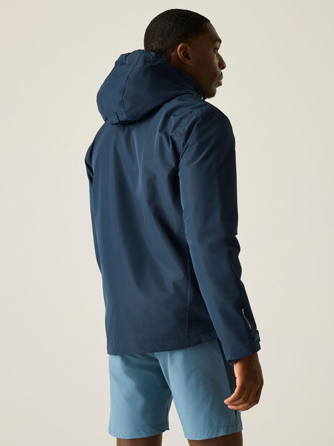 regatta-mens-matt-ii-waterproof-shell-jacket-navystillFront