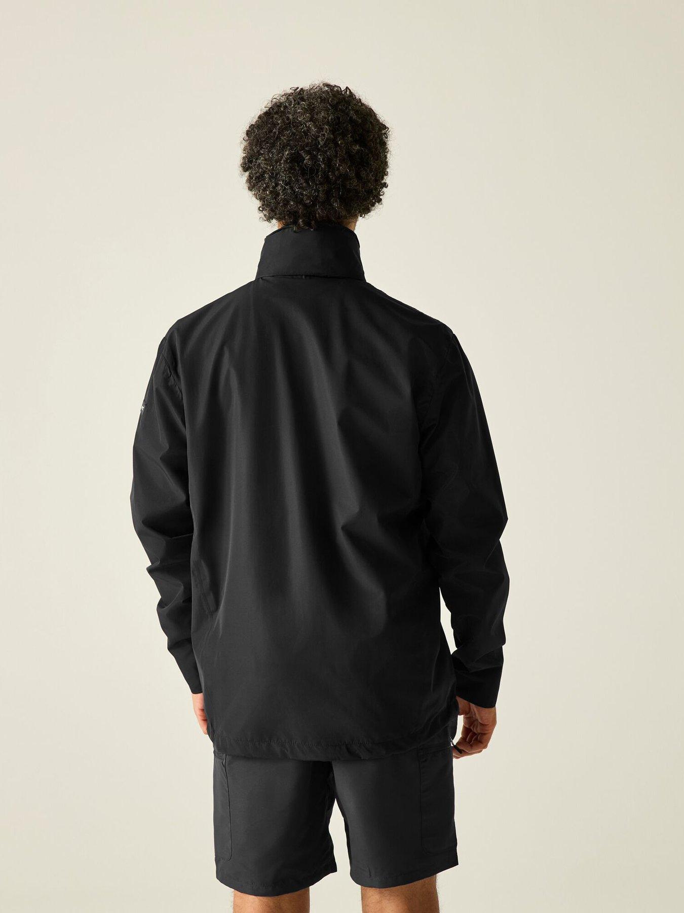 regatta-mens-matt-ii-waterproof-shell-jacket-blackstillFront