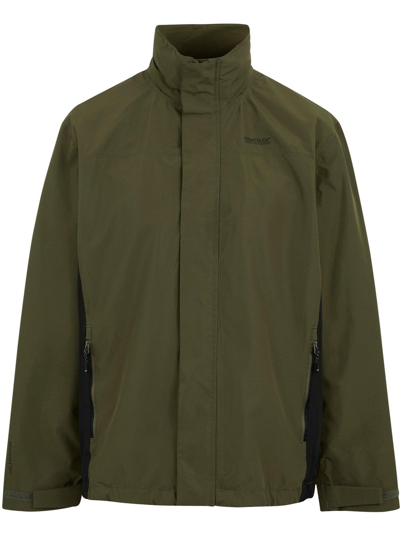 regatta-mens-matt-ii-waterproof-shell-jacket-greendetail