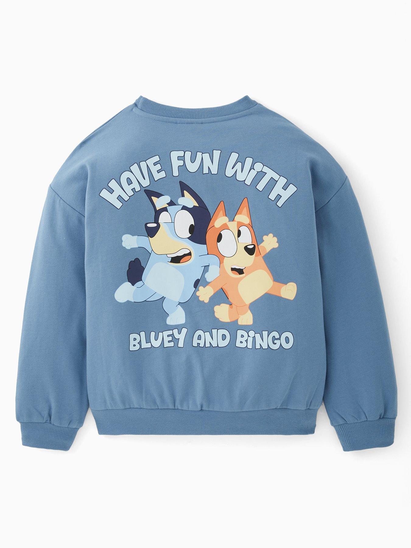 Image 2 of 4 of Bluey Bluey &amp; Bingo Have Fun Sweatshirt - Blue