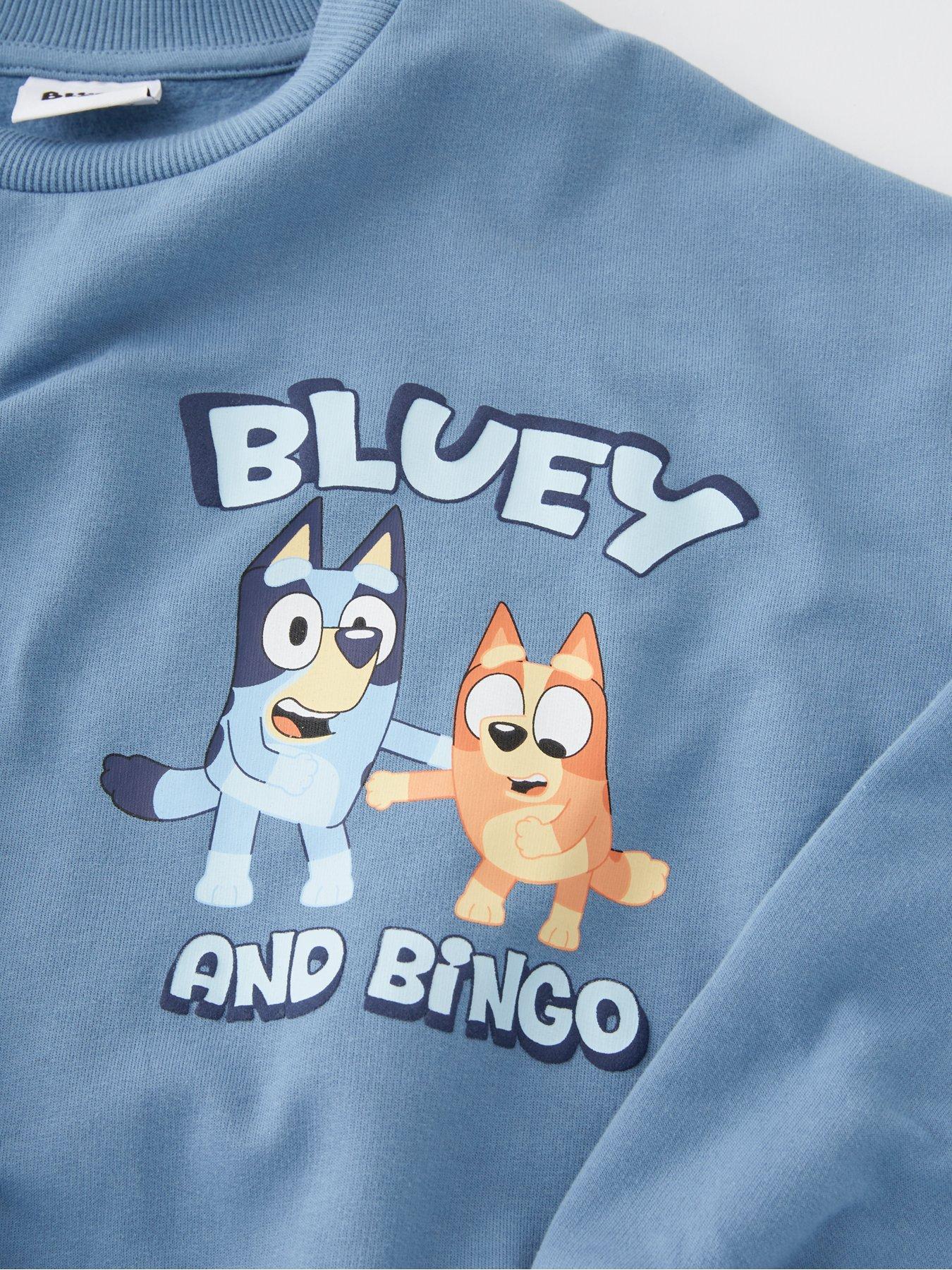 Image 4 of 4 of Bluey Bluey &amp; Bingo Have Fun Sweatshirt - Blue