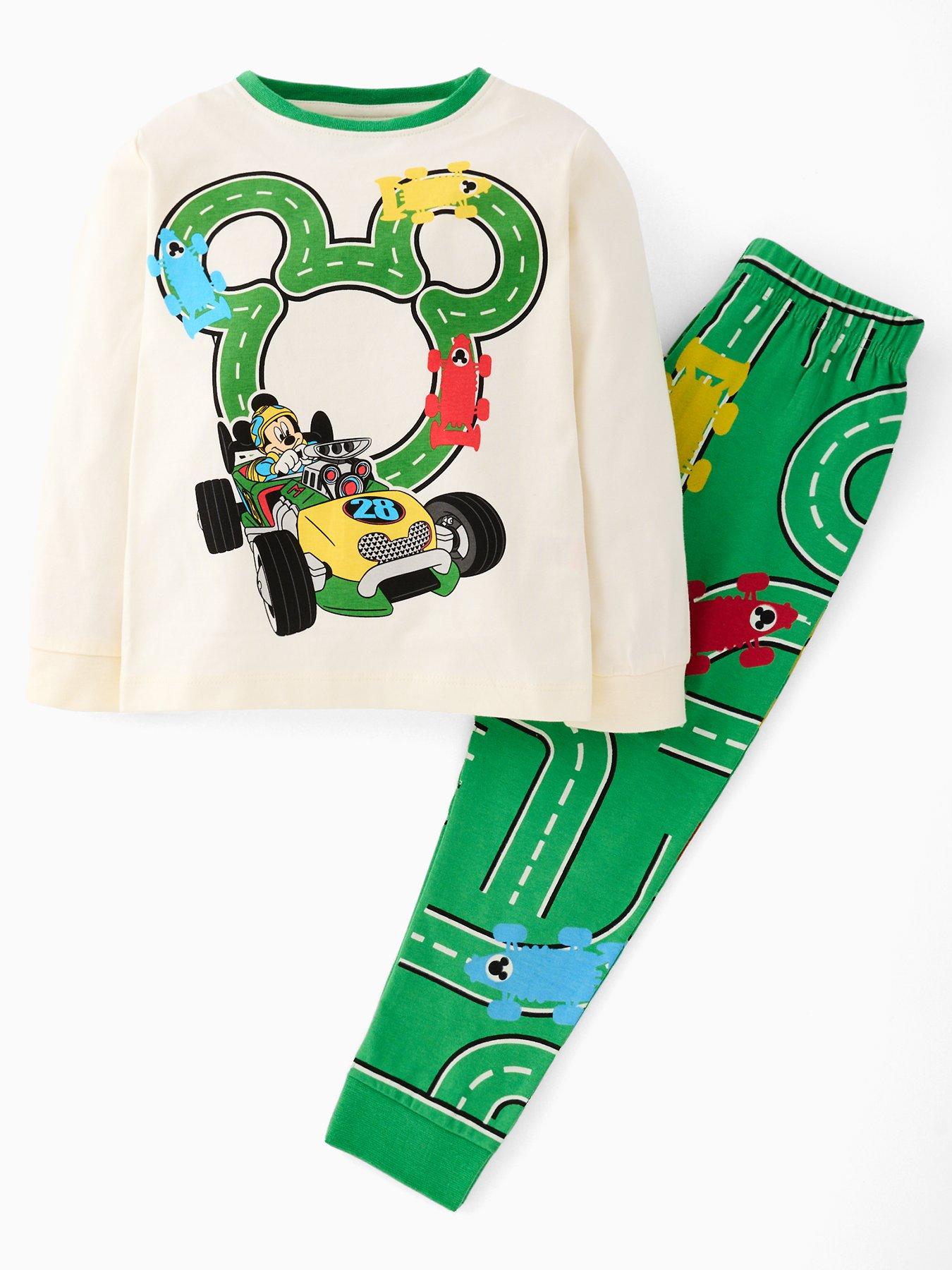 Mickey Mouse Disney's Mickey Cars Pyjamas - Green
