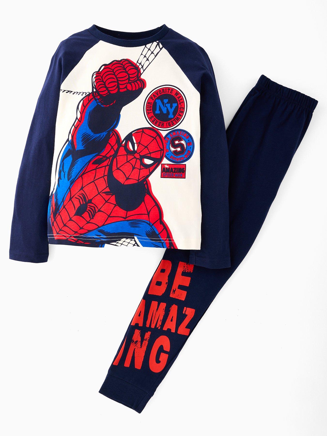 spiderman-spiderman-pyjamas-blackfront