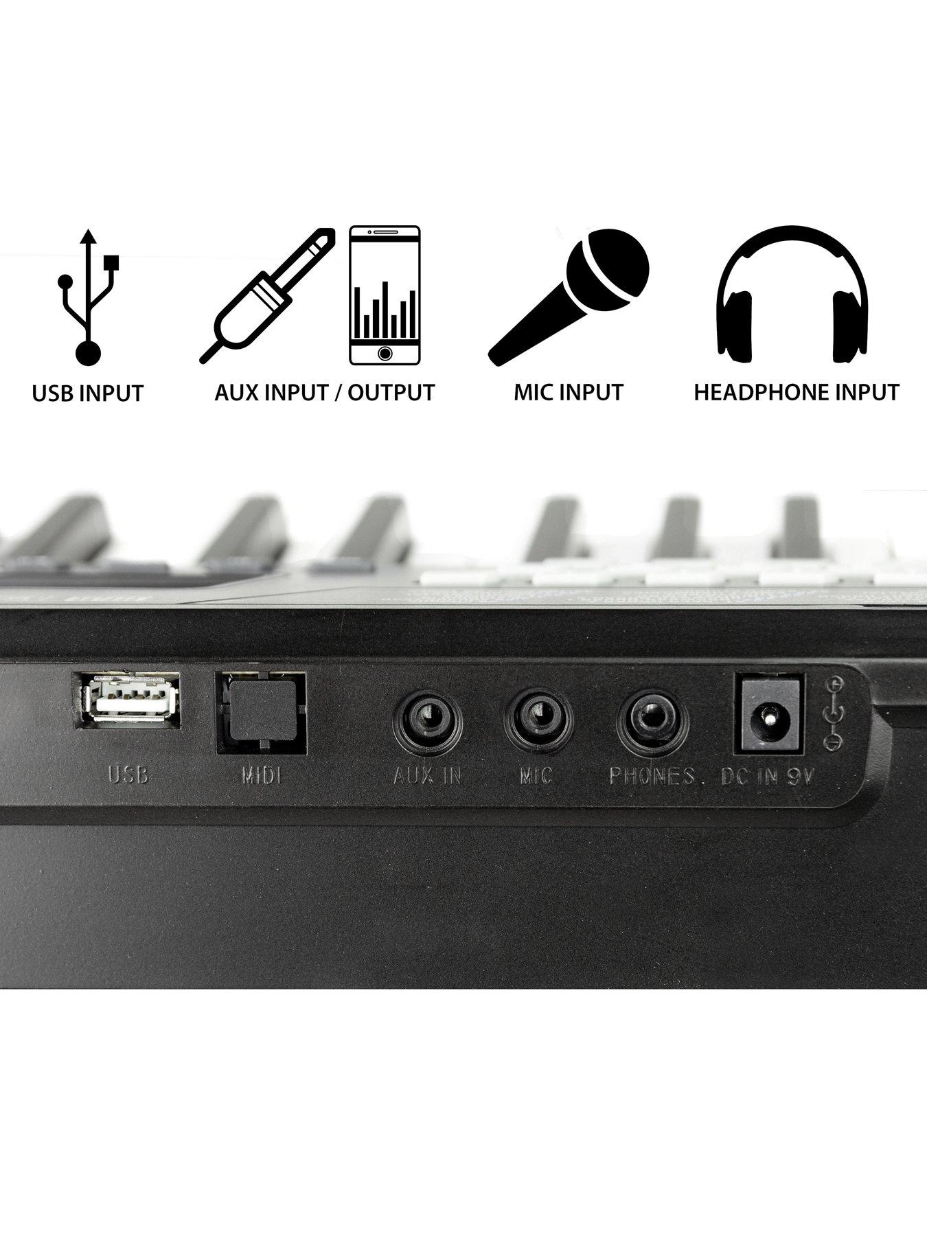 Image 6 of 7 of RockJam RockJam RJ650BT Keyboard Super kit with Bluetooth