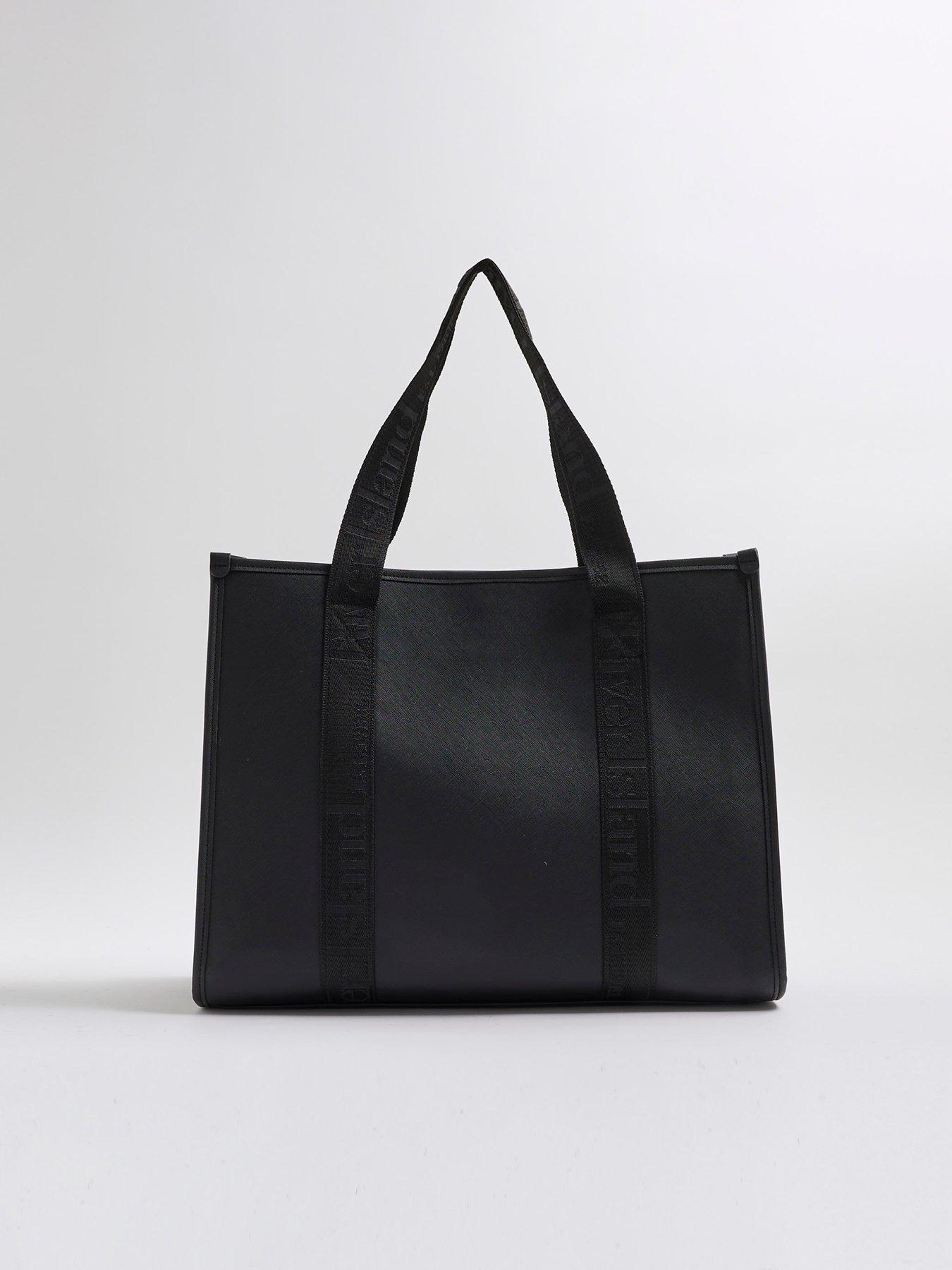 river-island-webbing-handle-ri-shopper-blackoutfit