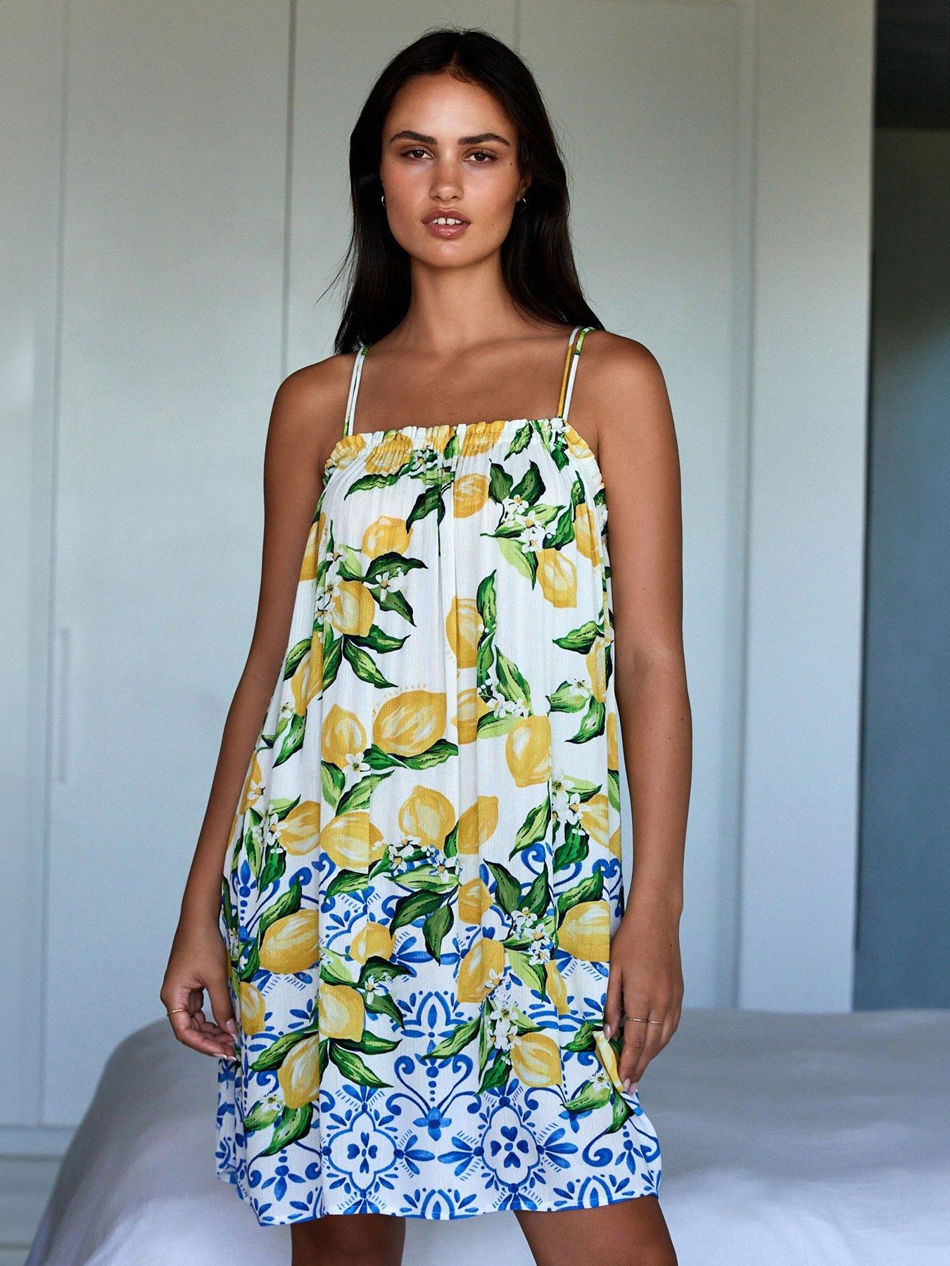 Image 1 of 6 of B By Ted Baker Ted Baker June Lem Slip - White