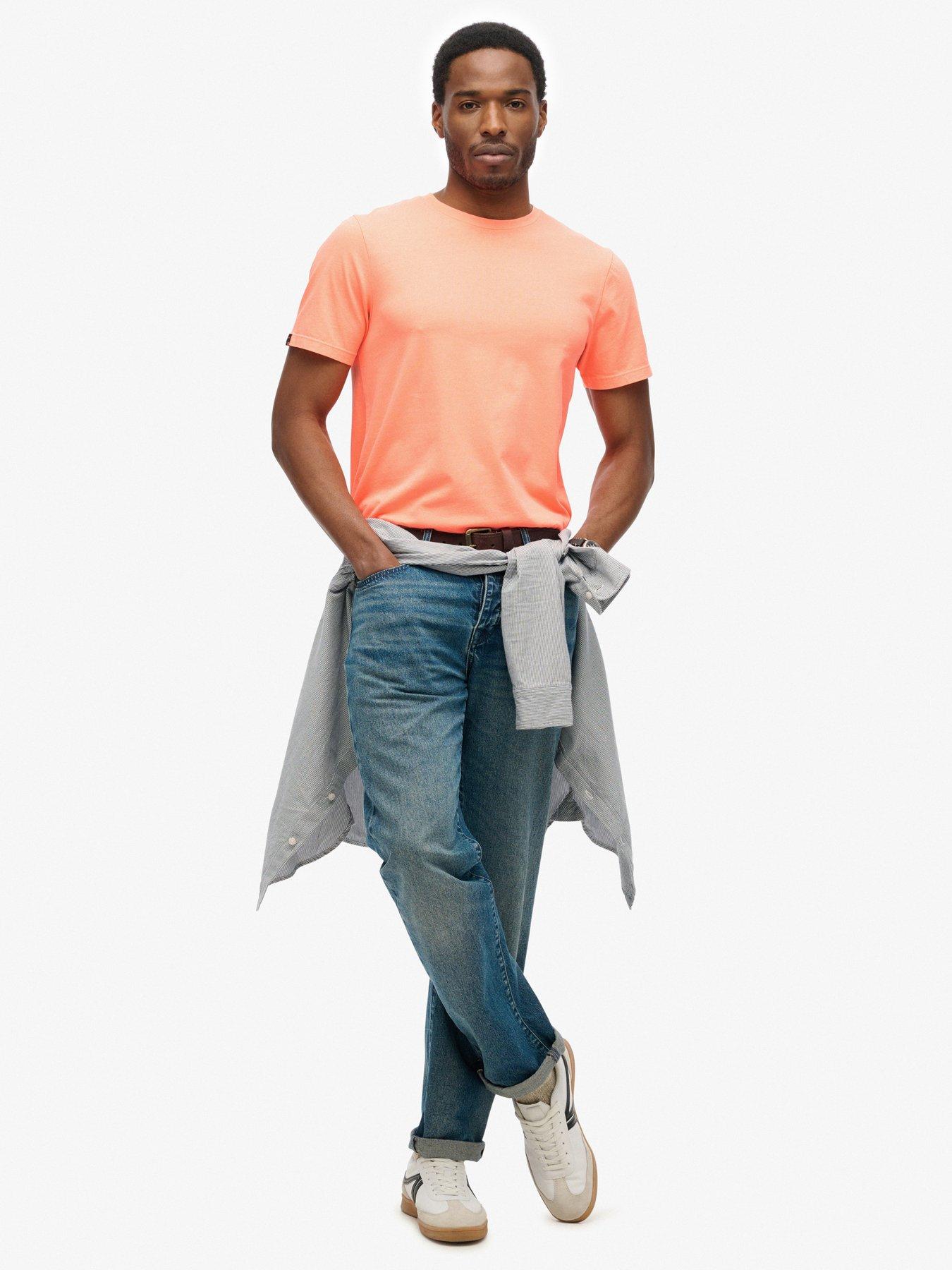 Image 3 of 4 of Superdry Superdry Classic Essential T-Shirt - Orange