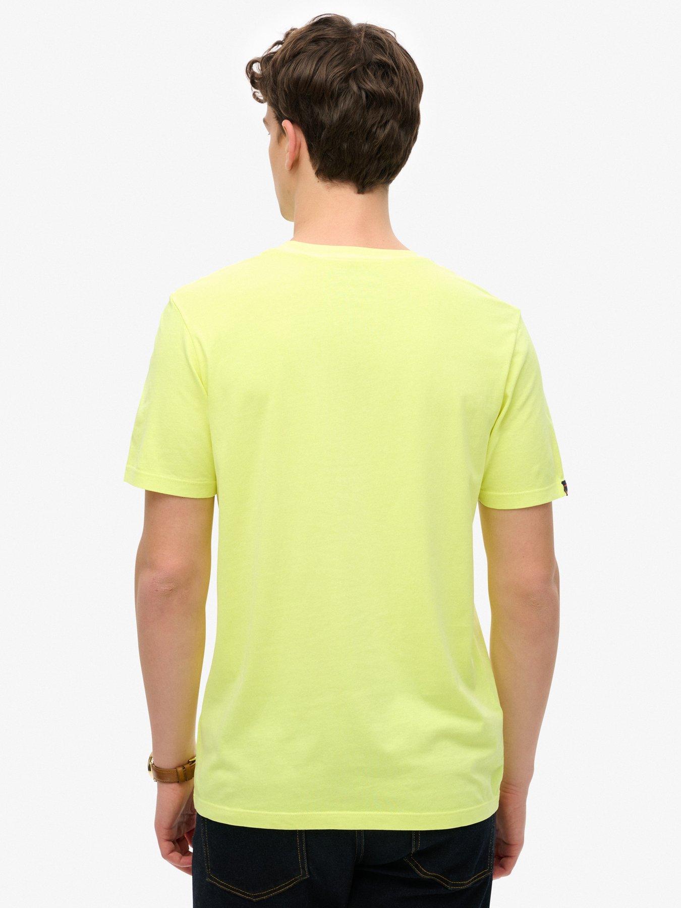 Image 2 of 5 of Superdry Superdry Classic Essential T-Shirt - Yellow
