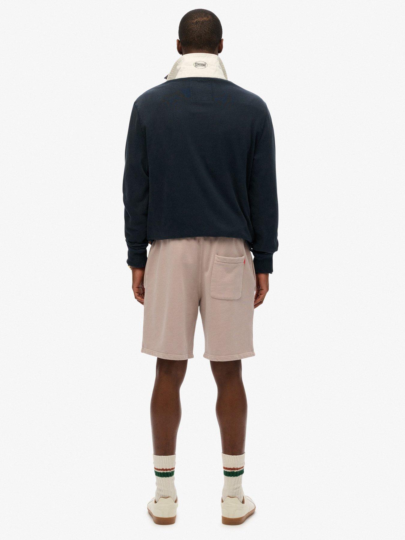 Image 4 of 6 of Superdry Superdry Micro Logo Shorts - Beige