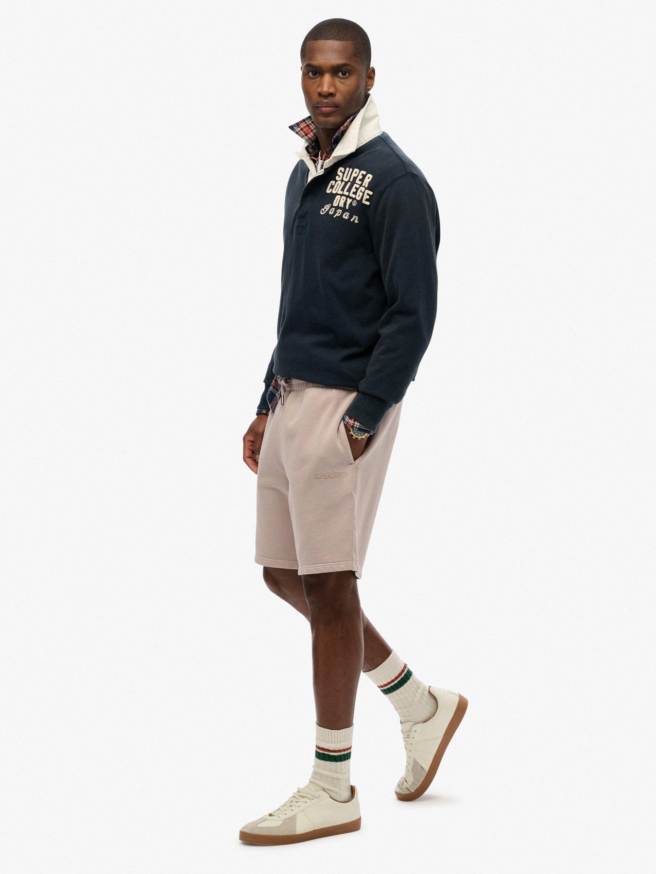 Image 5 of 6 of Superdry Superdry Micro Logo Shorts - Beige
