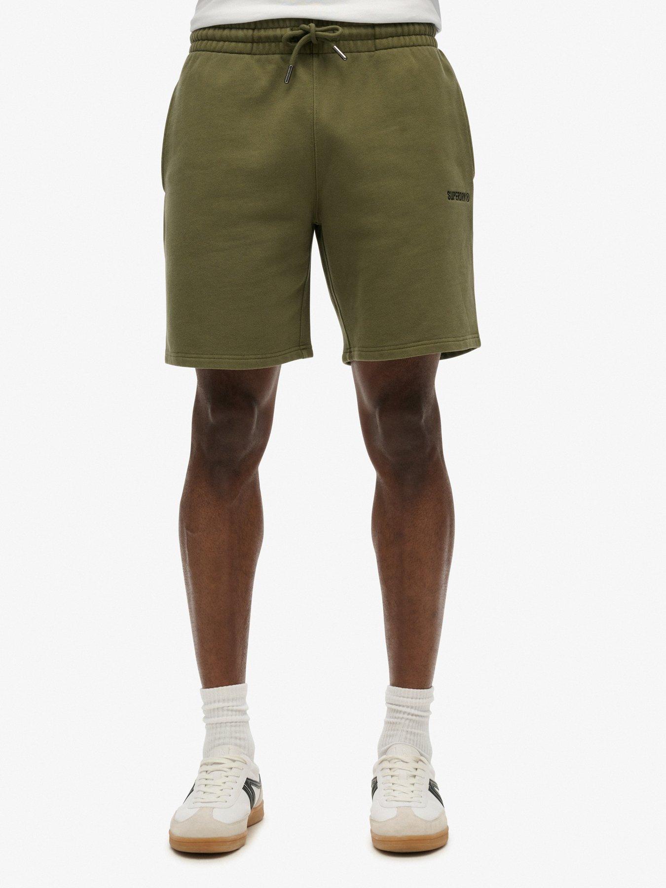 Image 1 of 6 of Superdry Superdry Micro Logo Shorts - Green