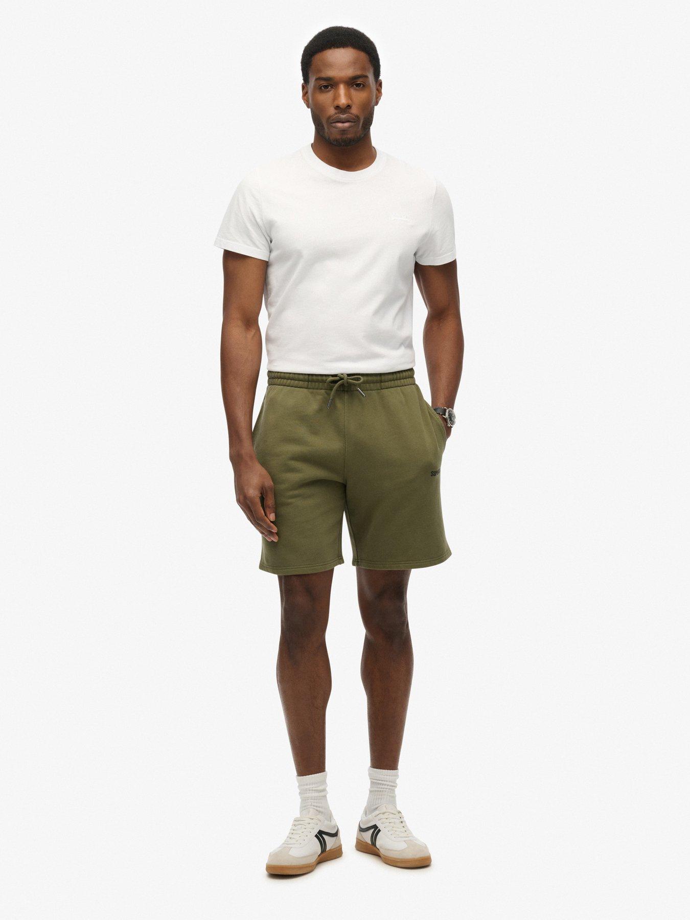 Image 3 of 6 of Superdry Superdry Micro Logo Shorts - Green