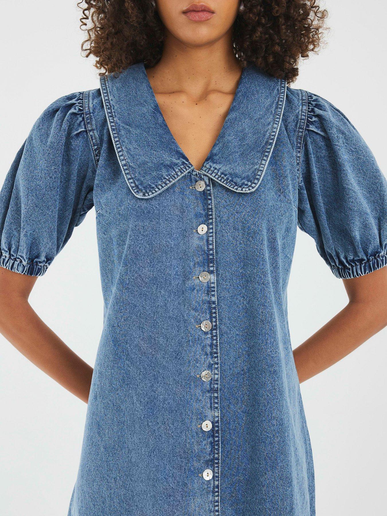 river-island-piper-collared-shirt-dress-bluedetail