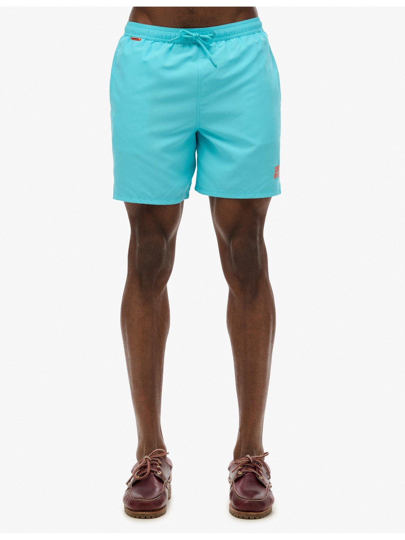 Image of Superdry Superdry Essential 17-inch Swim Shorts - Blue