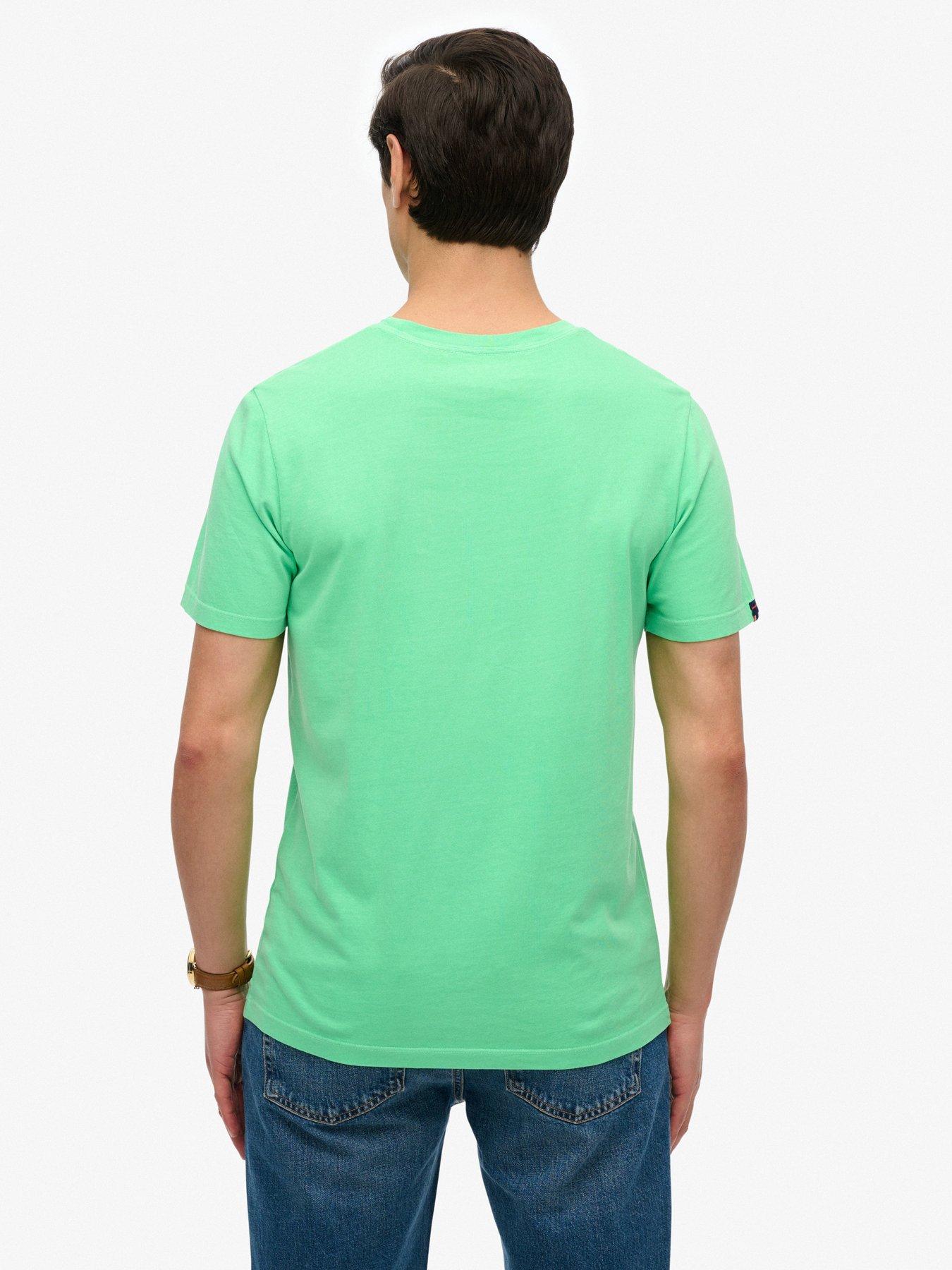 Image 2 of 5 of Superdry Superdry Classic Essential T-Shirt - Green