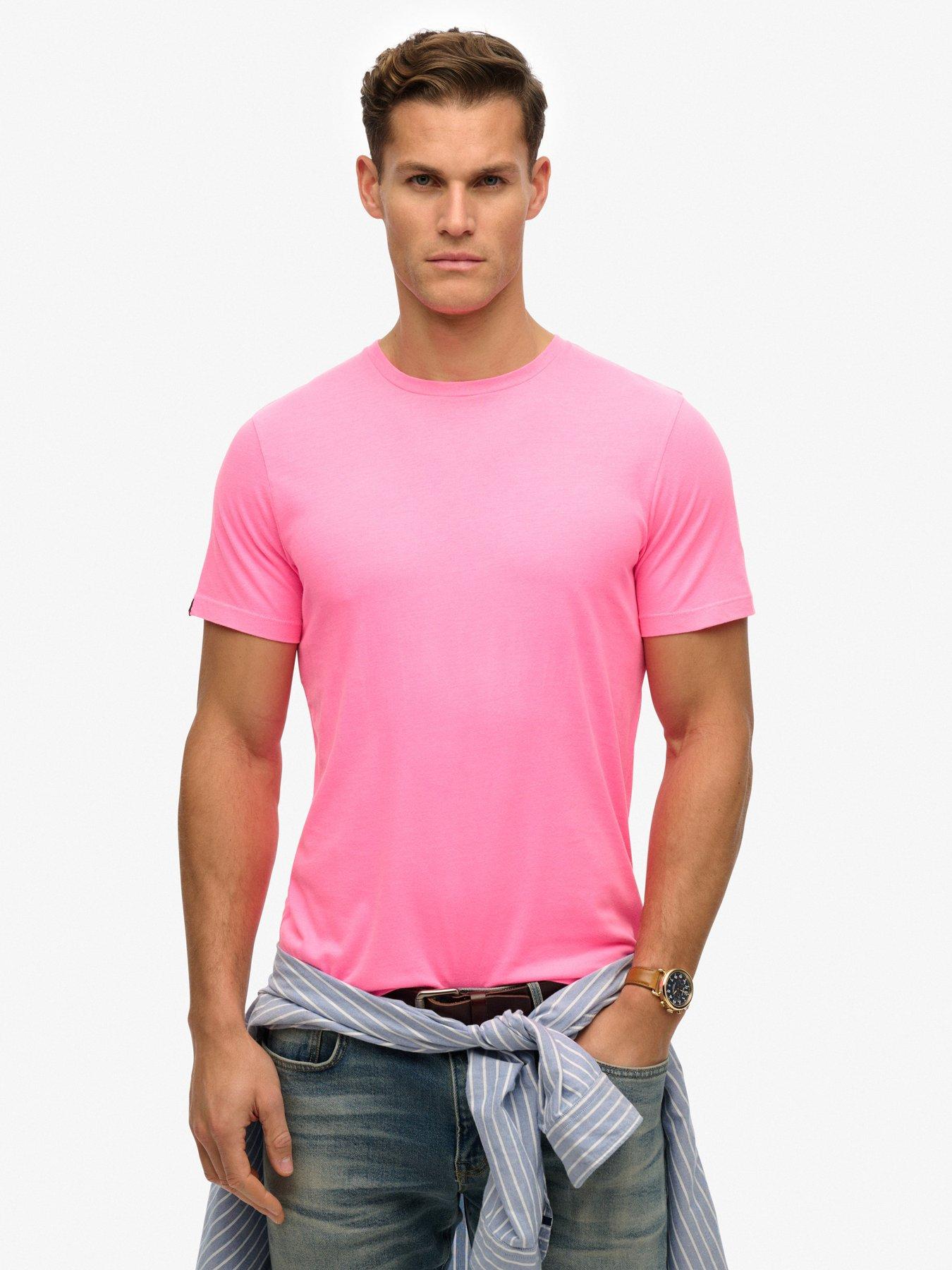 Image 1 of 5 of Superdry Superdry Classic Essential T-Shirt - Pink