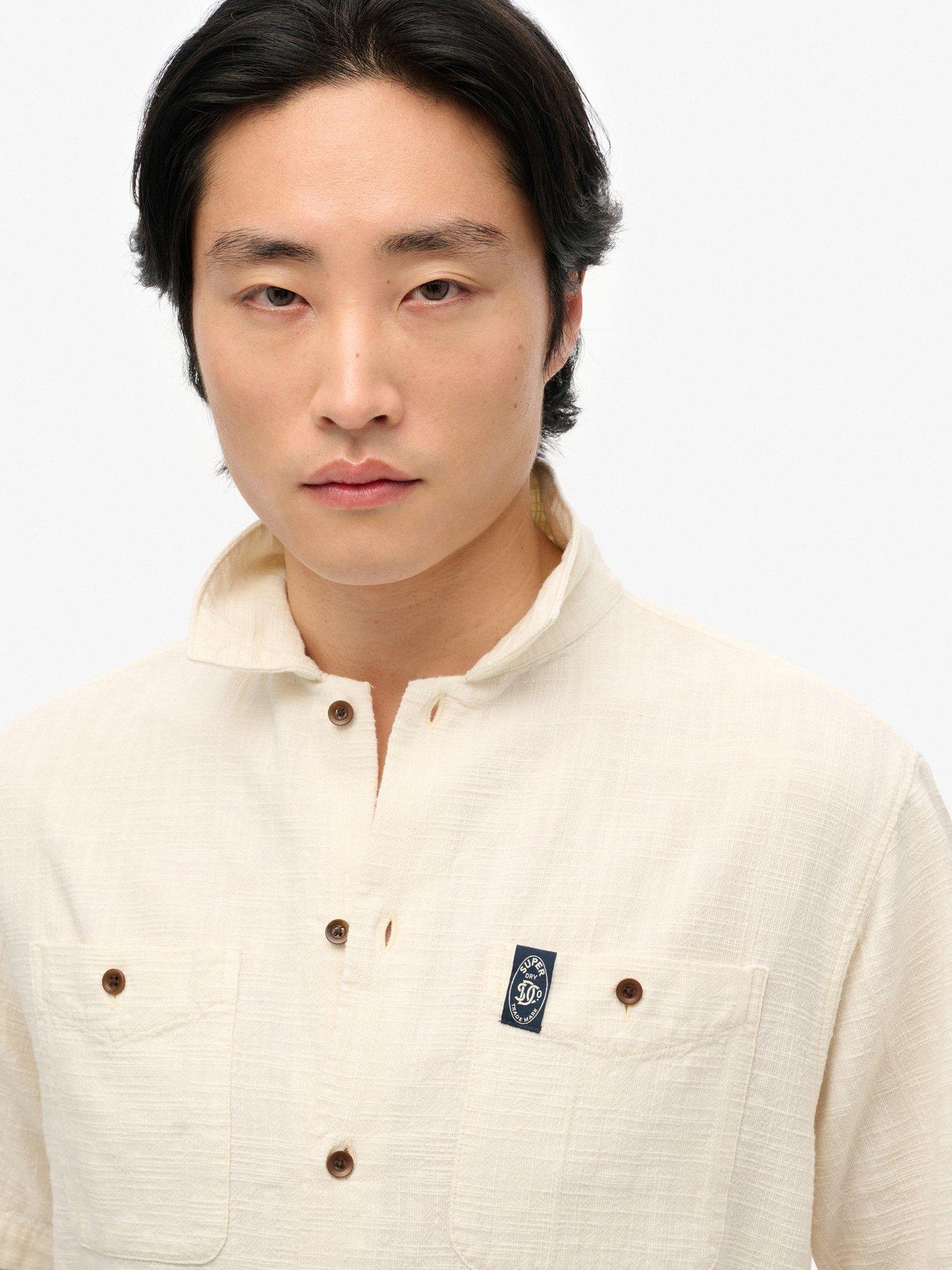 superdry-superdry-merchant-store-short-sleeve-shirt-creamoutfit