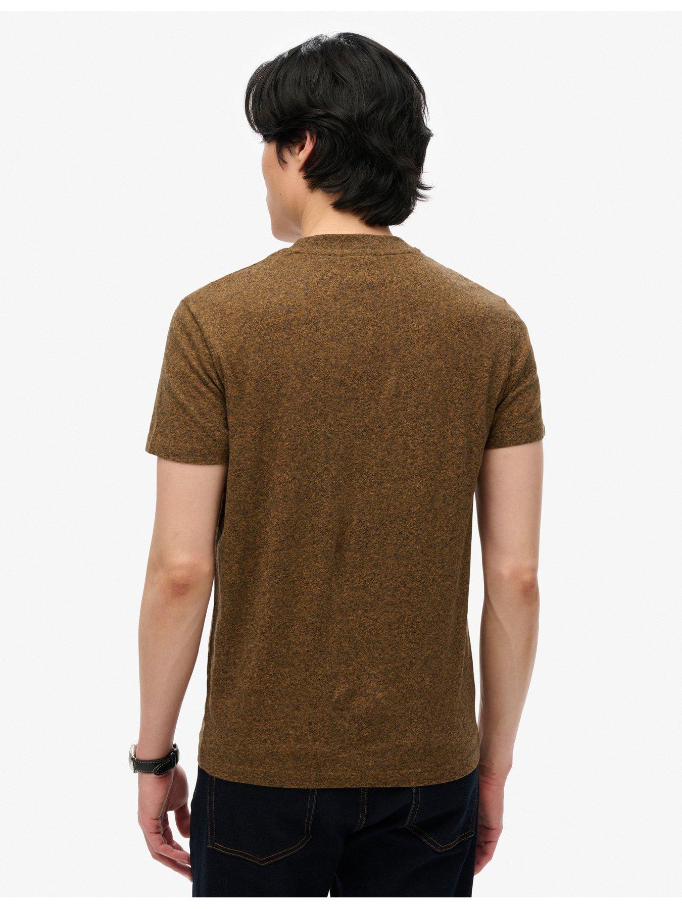 Image 2 of 5 of Superdry Superdry Essential Logo T-Shirt - Brown