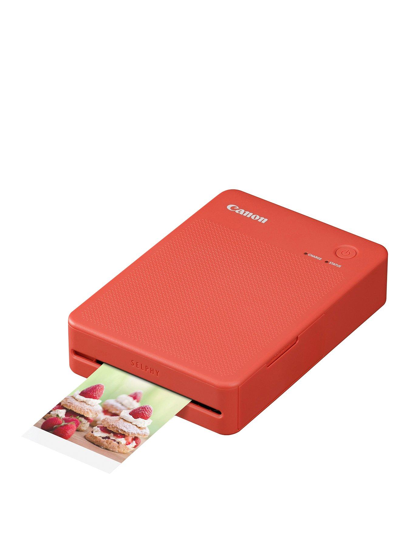 undefined Canon Selphy QX20 Instant Photo Printer - Terracotta Red