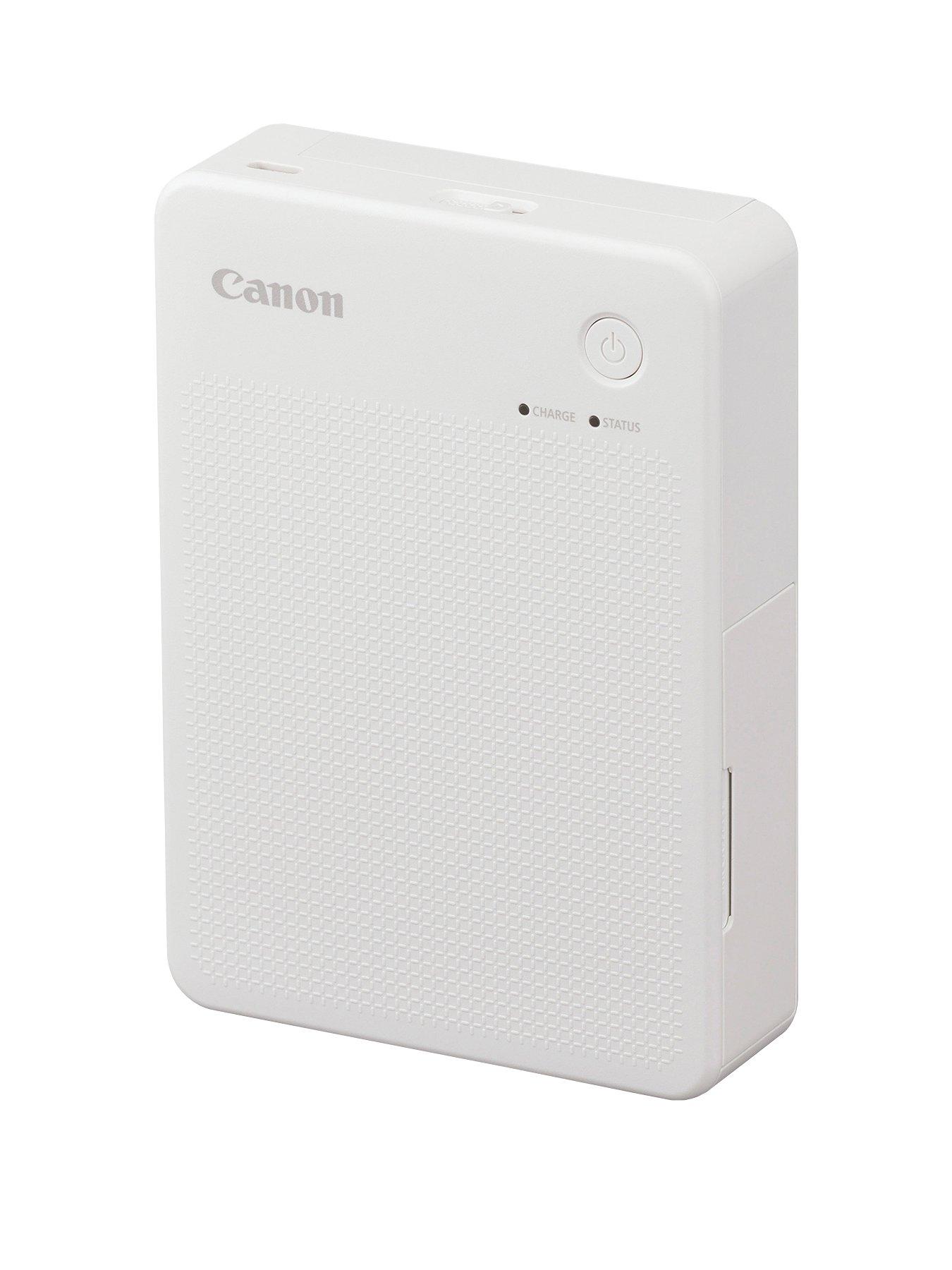 Image 2 of 7 of Canon Canon Selphy QX20 Instant Photo Printer Including 60 Shot Print Media - Sand White