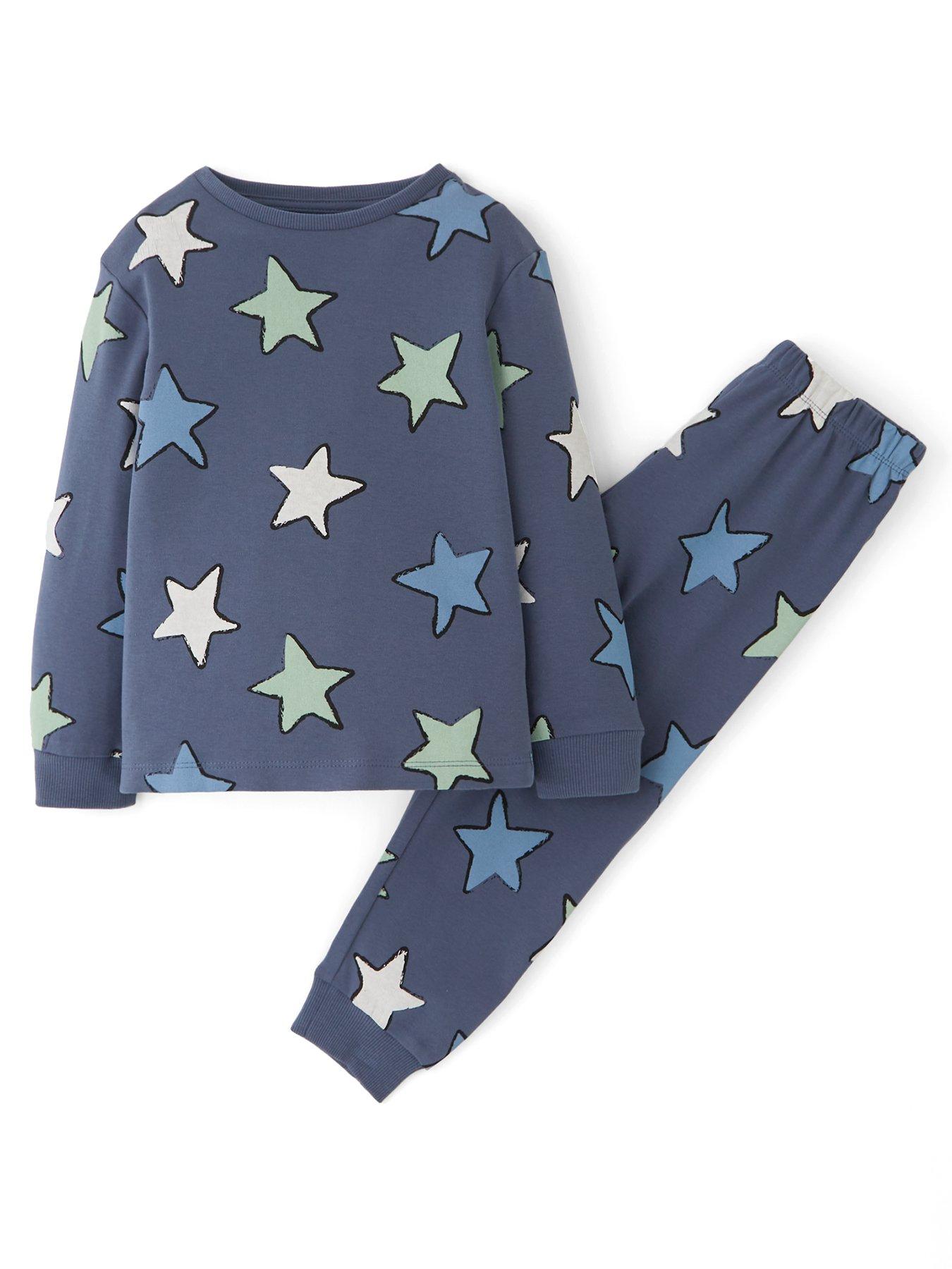 Image 1 of 4 of The Very Collection Star Pyjamas - Blue