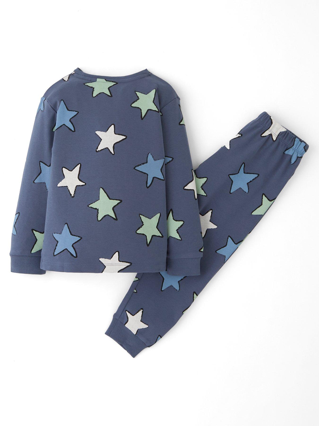 Image 2 of 4 of The Very Collection Star Pyjamas - Blue