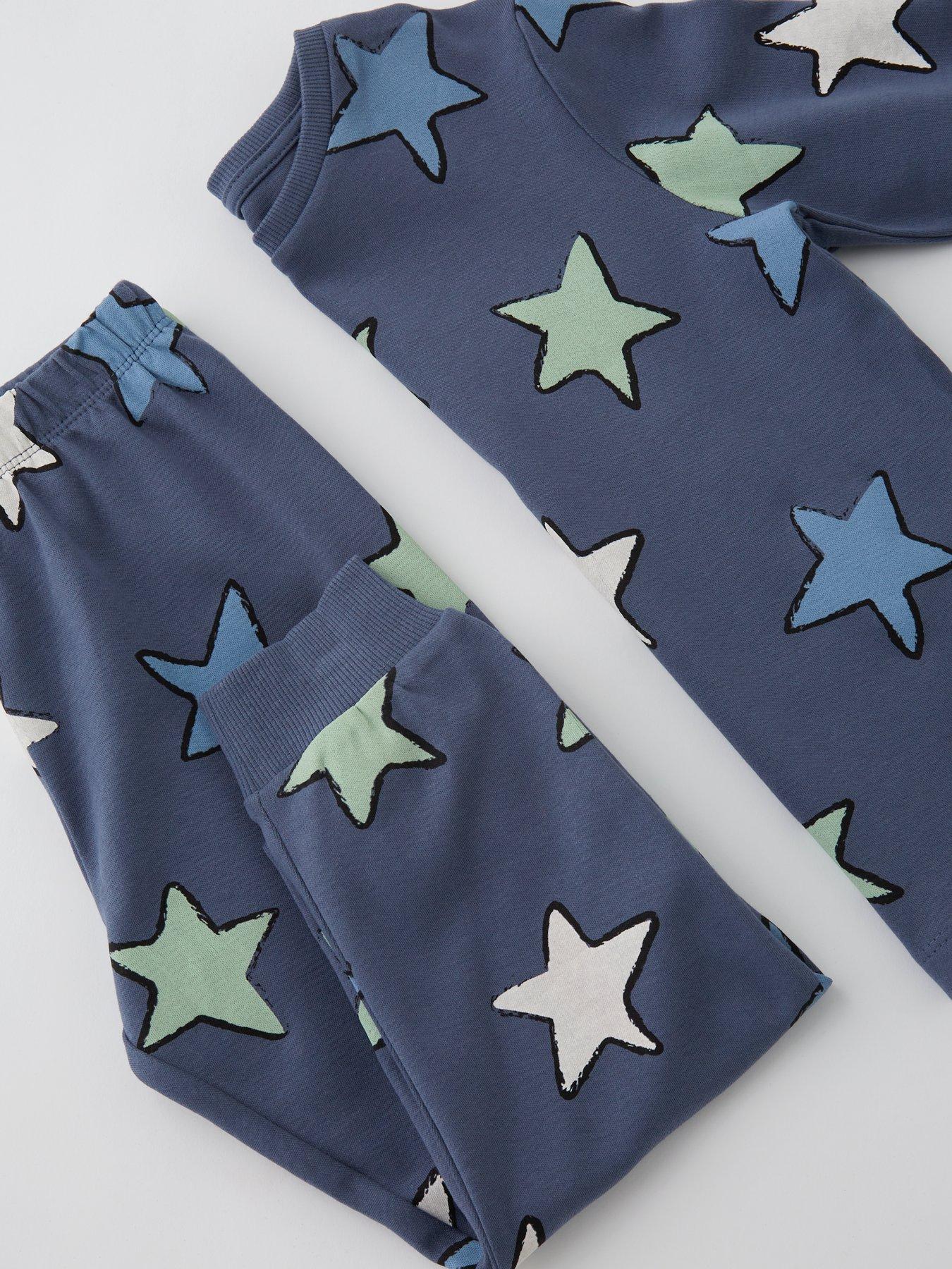 Image 3 of 4 of The Very Collection Star Pyjamas - Blue