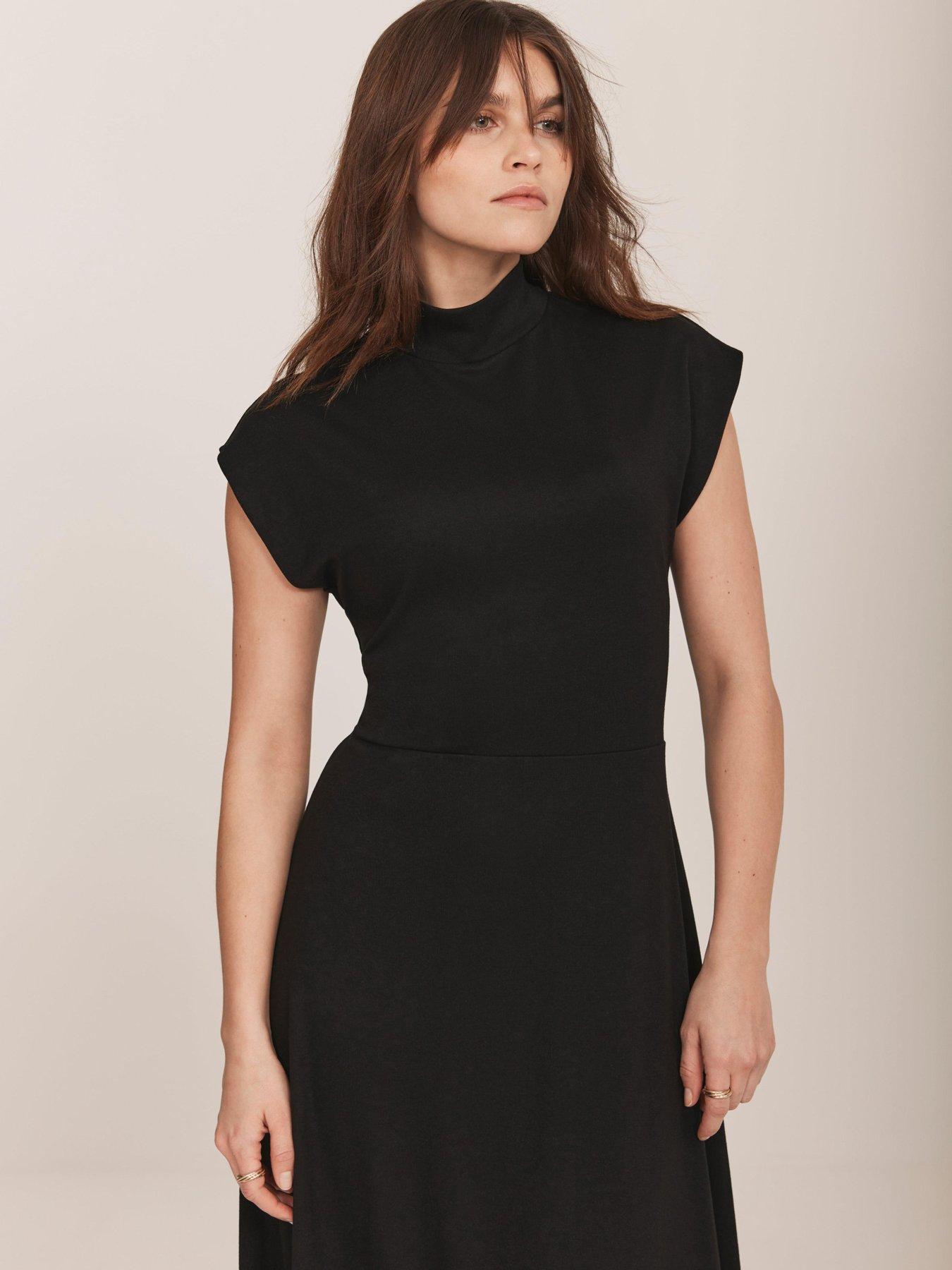 mint-velvet-jersey-high-neck-dress-blackback