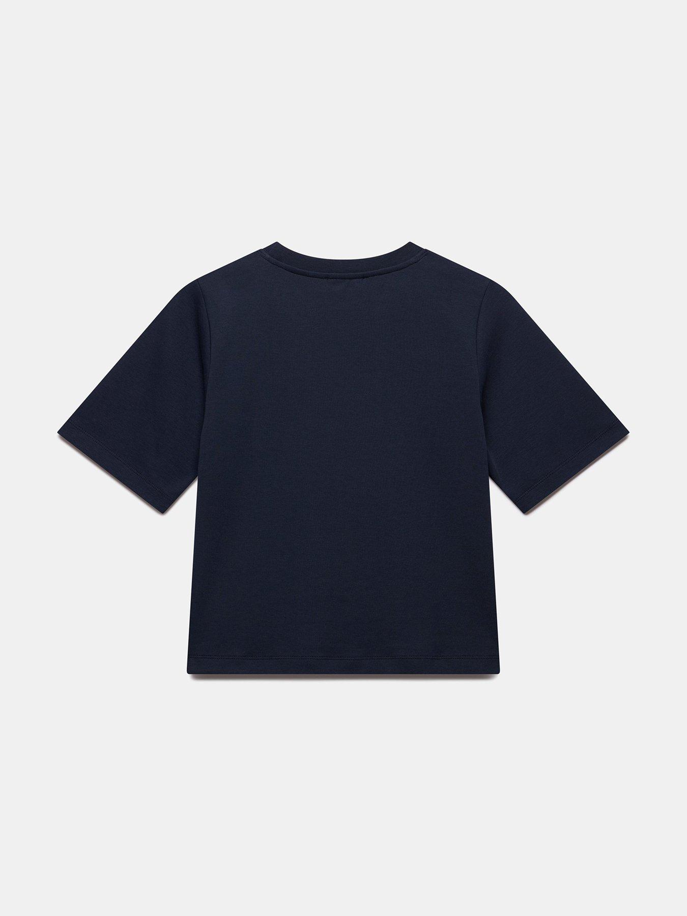 Image 6 of 6 of Mint Velvet Navy Ultimate Cotton T-Shirt - Blue
