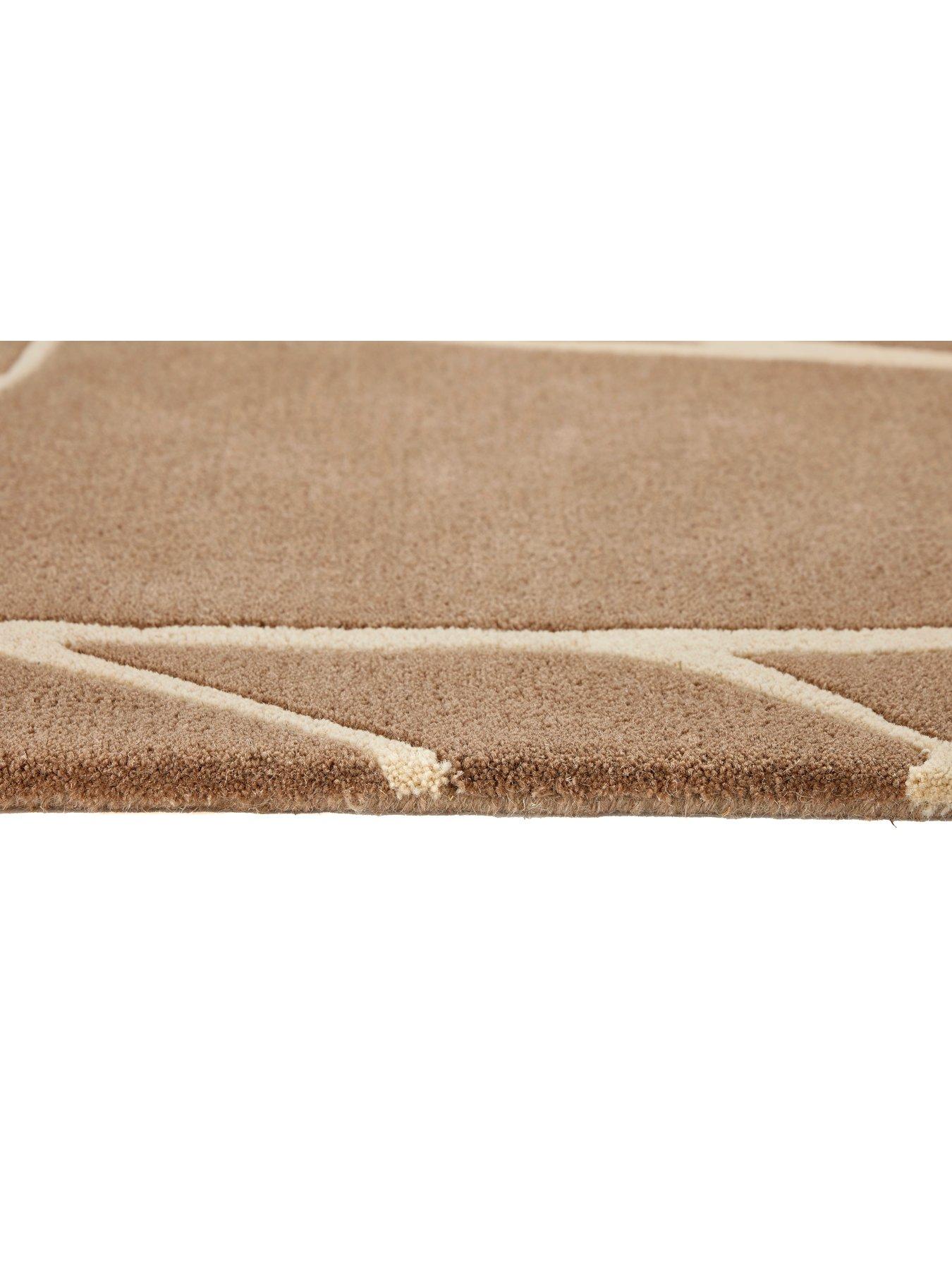 Image 6 of 6 of The Very Collection Kintsugi Taupe Wool Rug