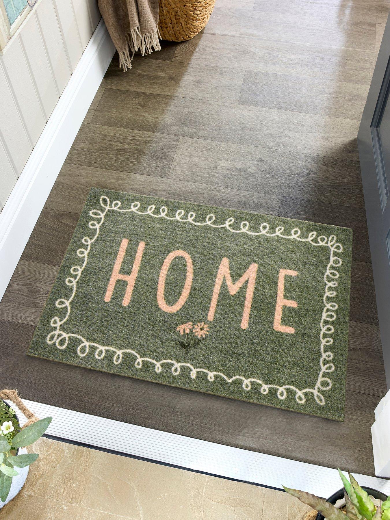 Image 1 of 4 of The Very Collection My Home In Bloom Doormat - Multi
