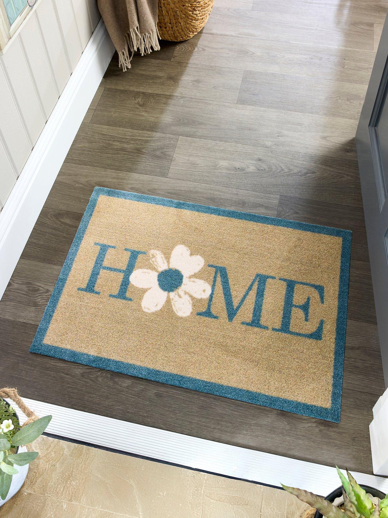 Image 1 of 3 of The Very Collection My Flower Home Doormat - Multi