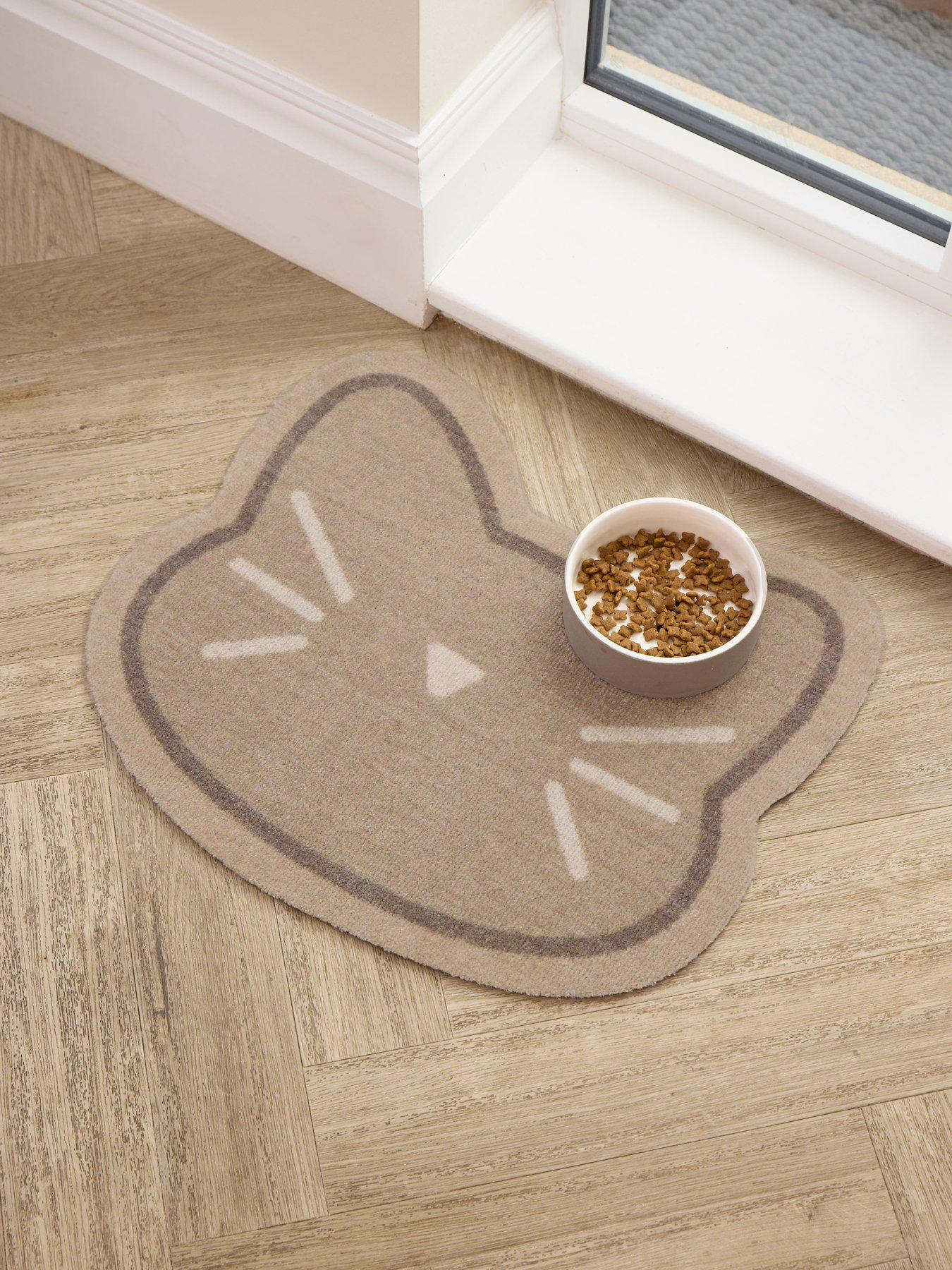 the-very-collection-cat-face-shaped-mat-beige