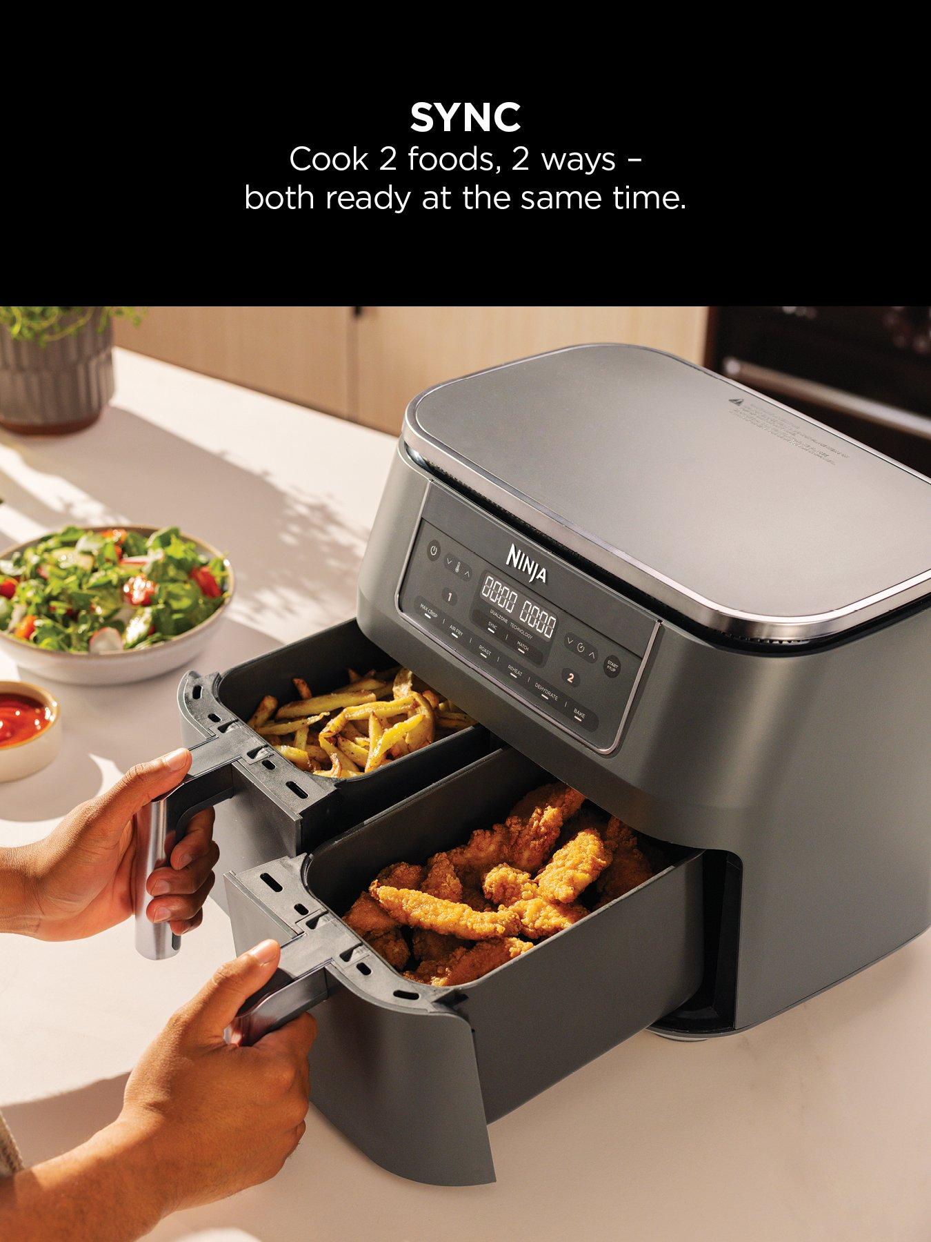Image 3 of 7 of NINJA Ninja 6-in-1 Dual Zone Air Fryer 7.6L DZ300UK