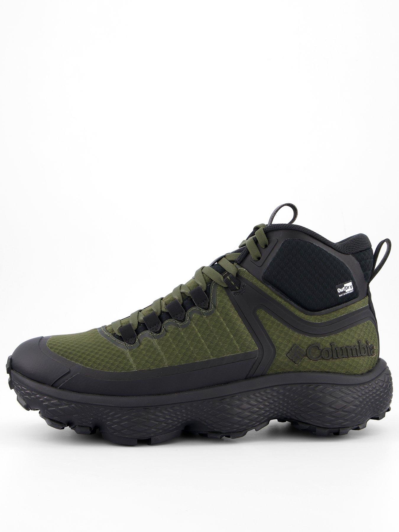 Image 1 of 7 of Columbia Men's Escape Thrive Titanium Mid Outdry Hiking Boots - Black