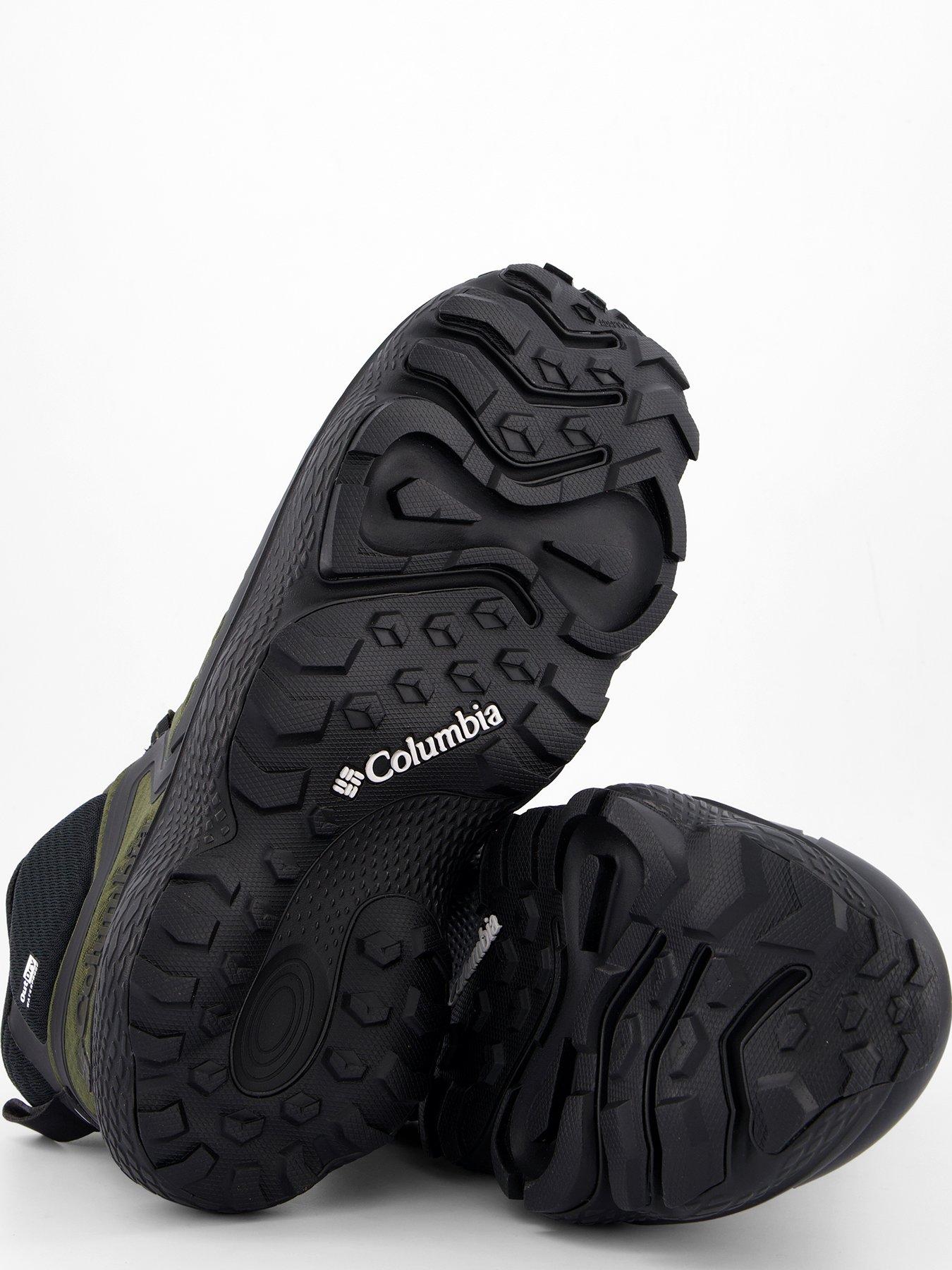 Image 4 of 7 of Columbia Men's Escape Thrive Titanium Mid Outdry Hiking Boots - Black