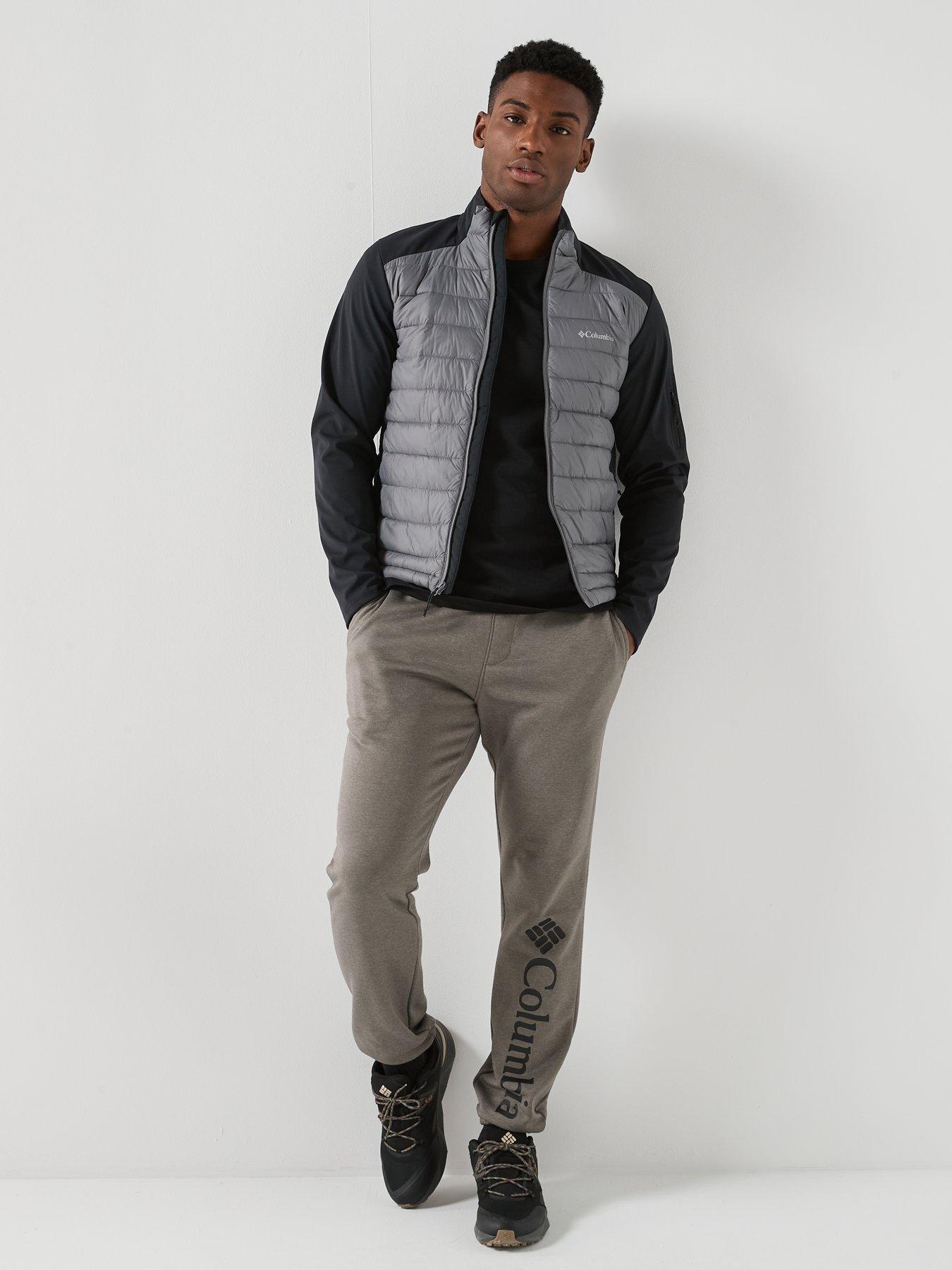 Image 3 of 6 of Columbia Men's Tech Hybrid Softshell Jacket - Grey
