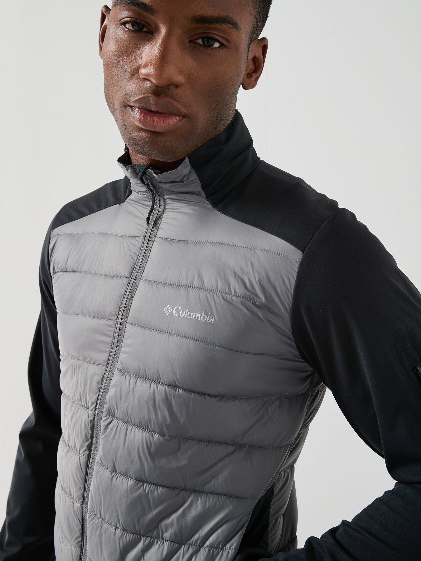 Image 5 of 6 of Columbia Men's Tech Hybrid Softshell Jacket - Grey