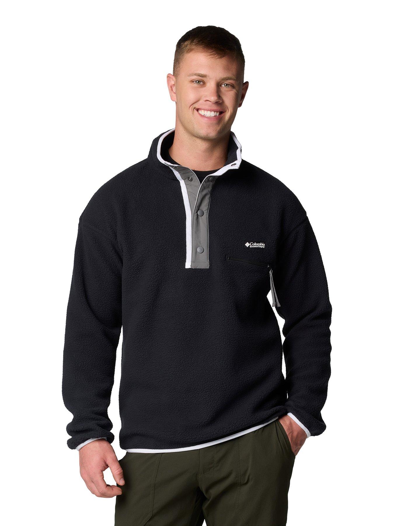 columbia-mens-helvetia-ii-half-snap-fleece-black