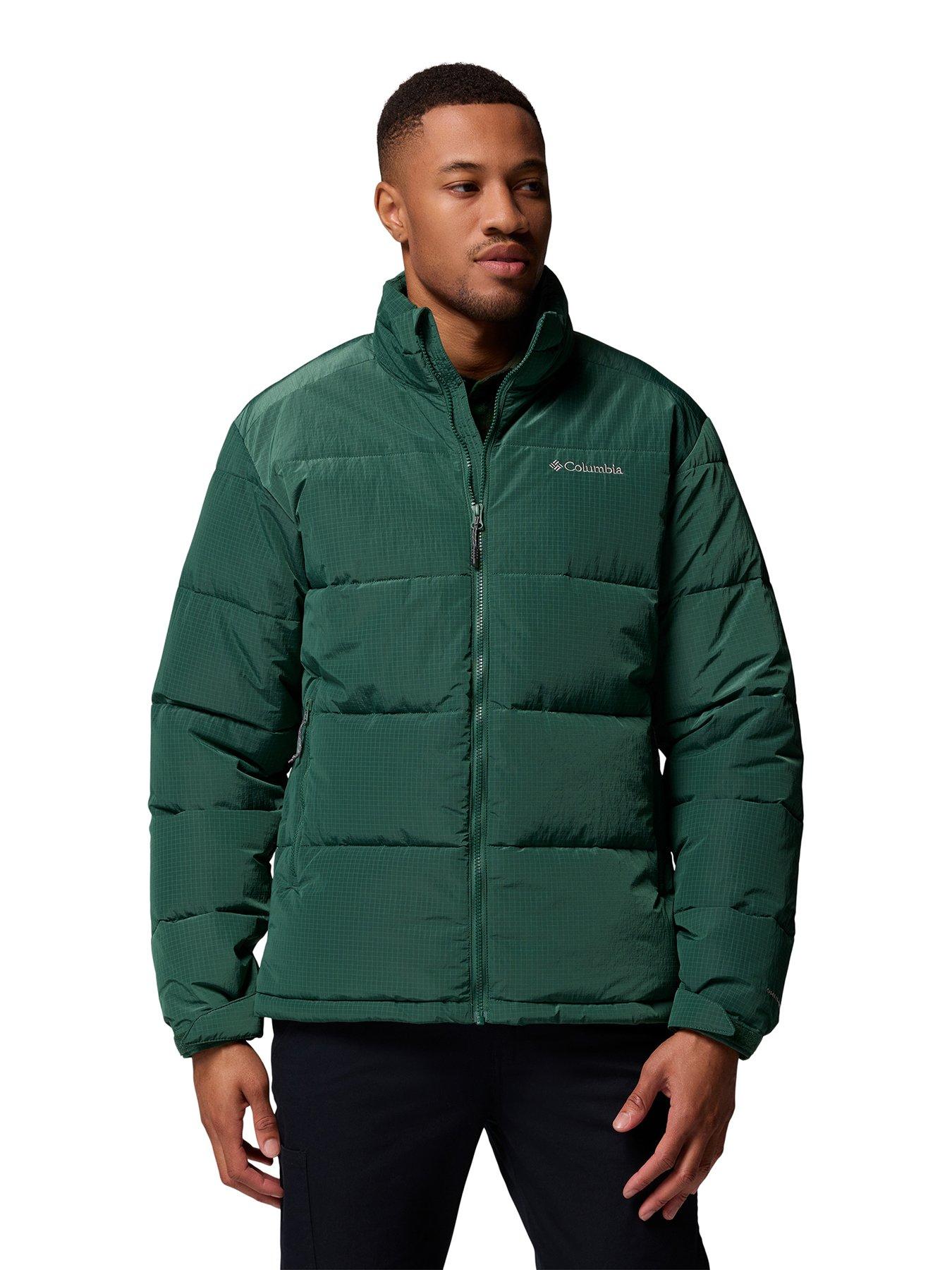 Columbia Men's Pike Lake Novelty Jacket - Rain Forest Green