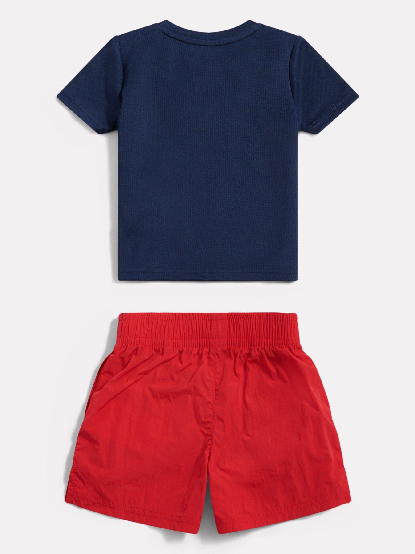 new-balance-kids-boys-contrast-athletic-tee-amp-nylon-short-set-rednavyback