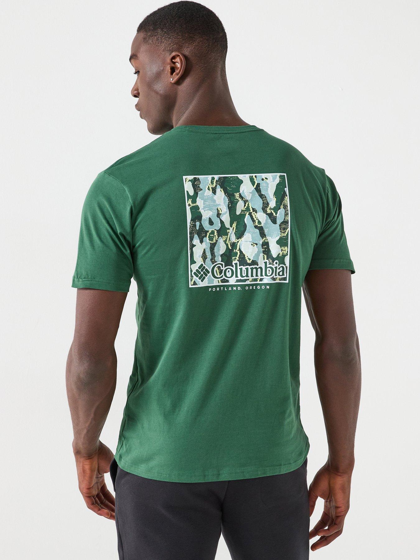 Columbia Men's North Cascades Short Sleeve Tee - Green