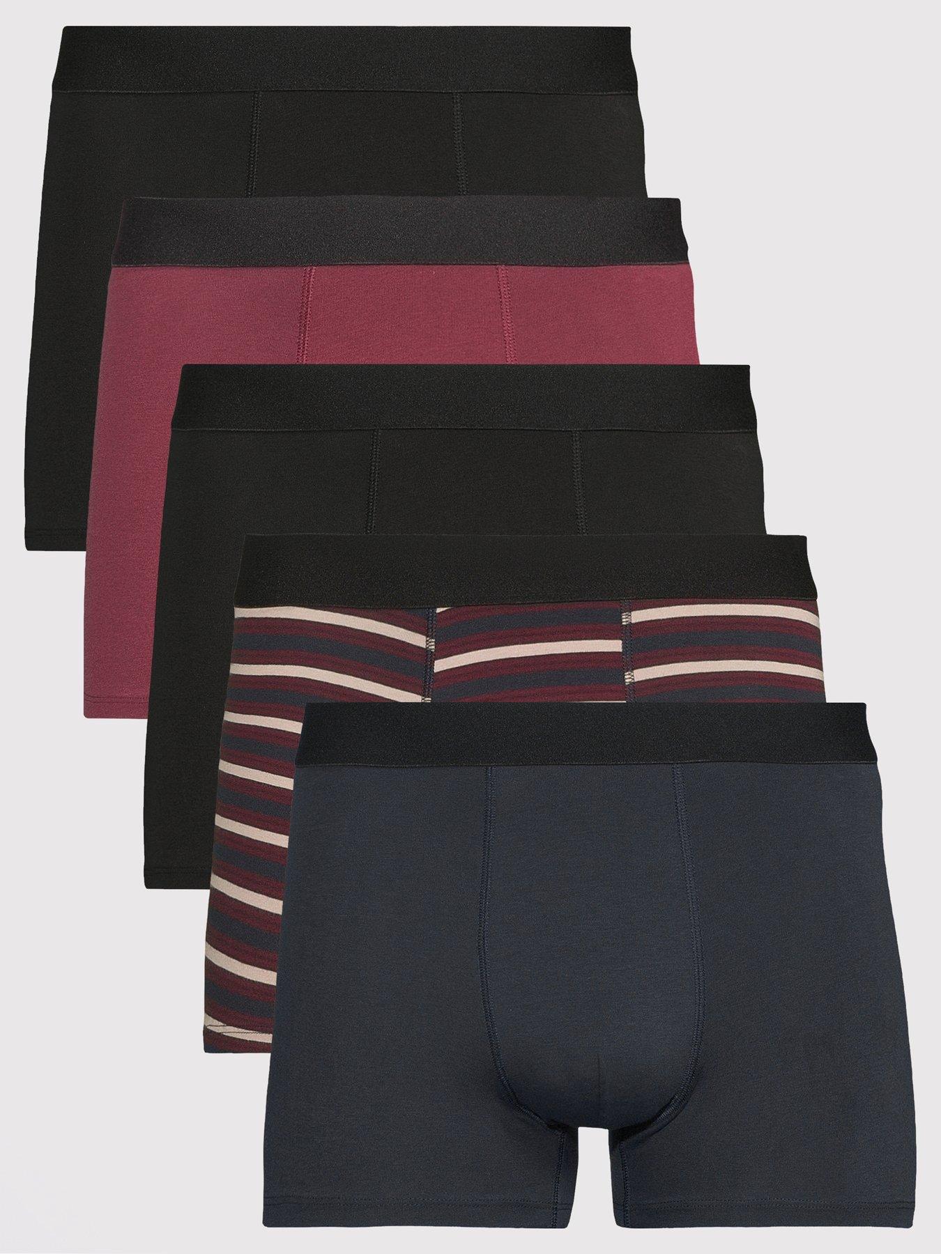 the-very-collection-5-pack-trunks-blacknavyburgundy